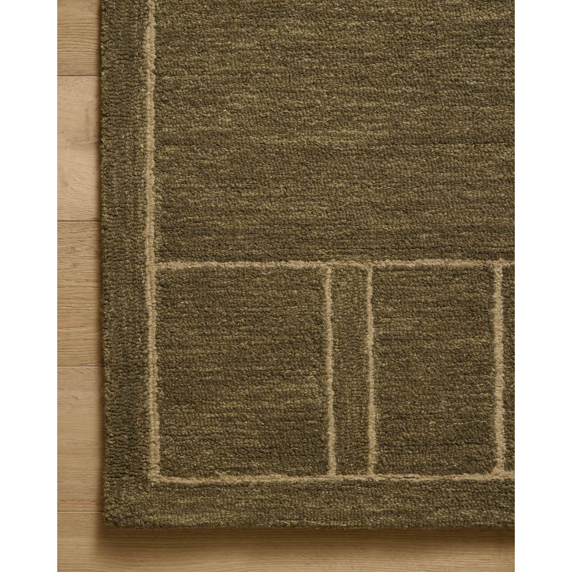 Jeremiah Brent x Loloi Barrow Olive/Natural Rug