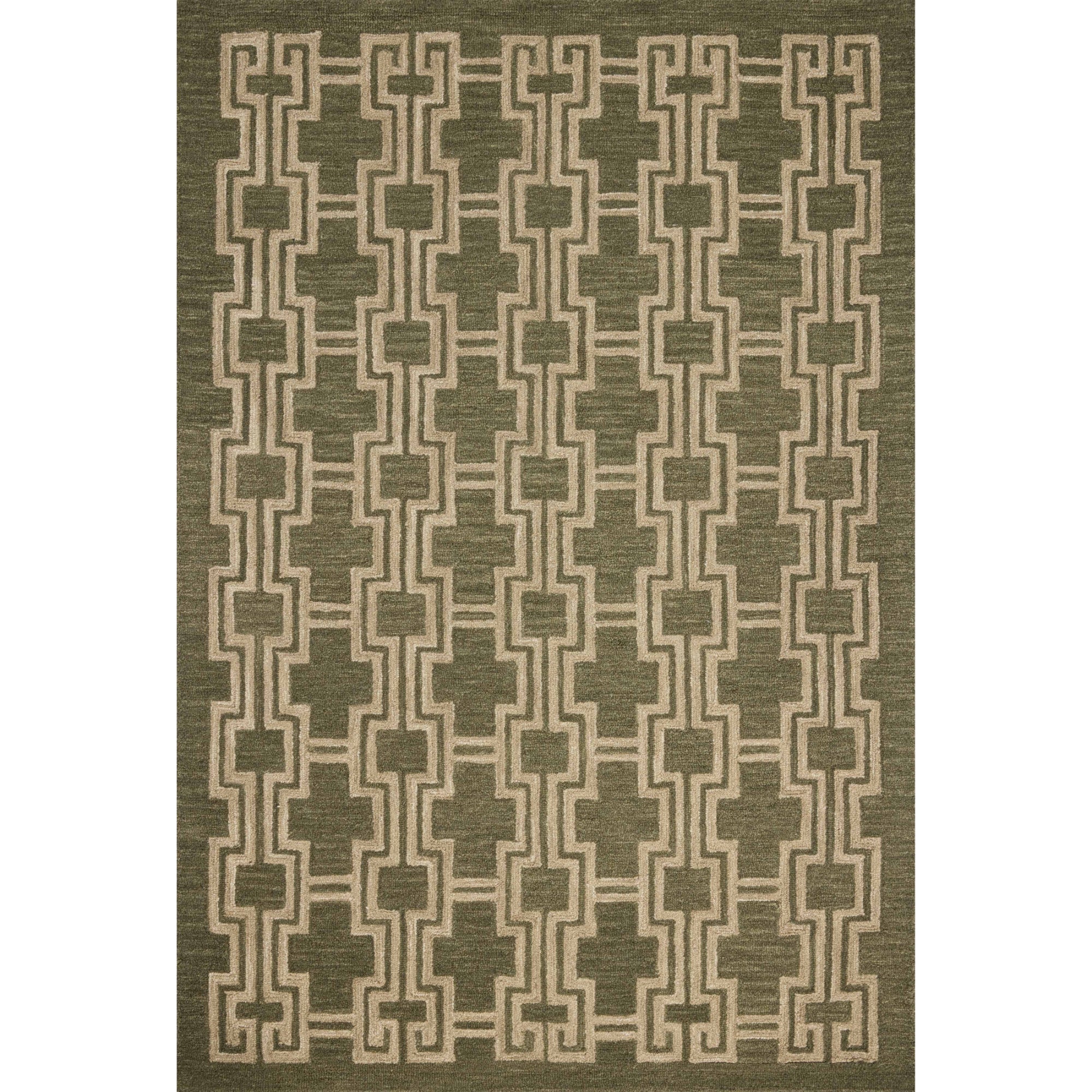 Jeremiah Brent x Loloi Barrow Moss/Beige Rug