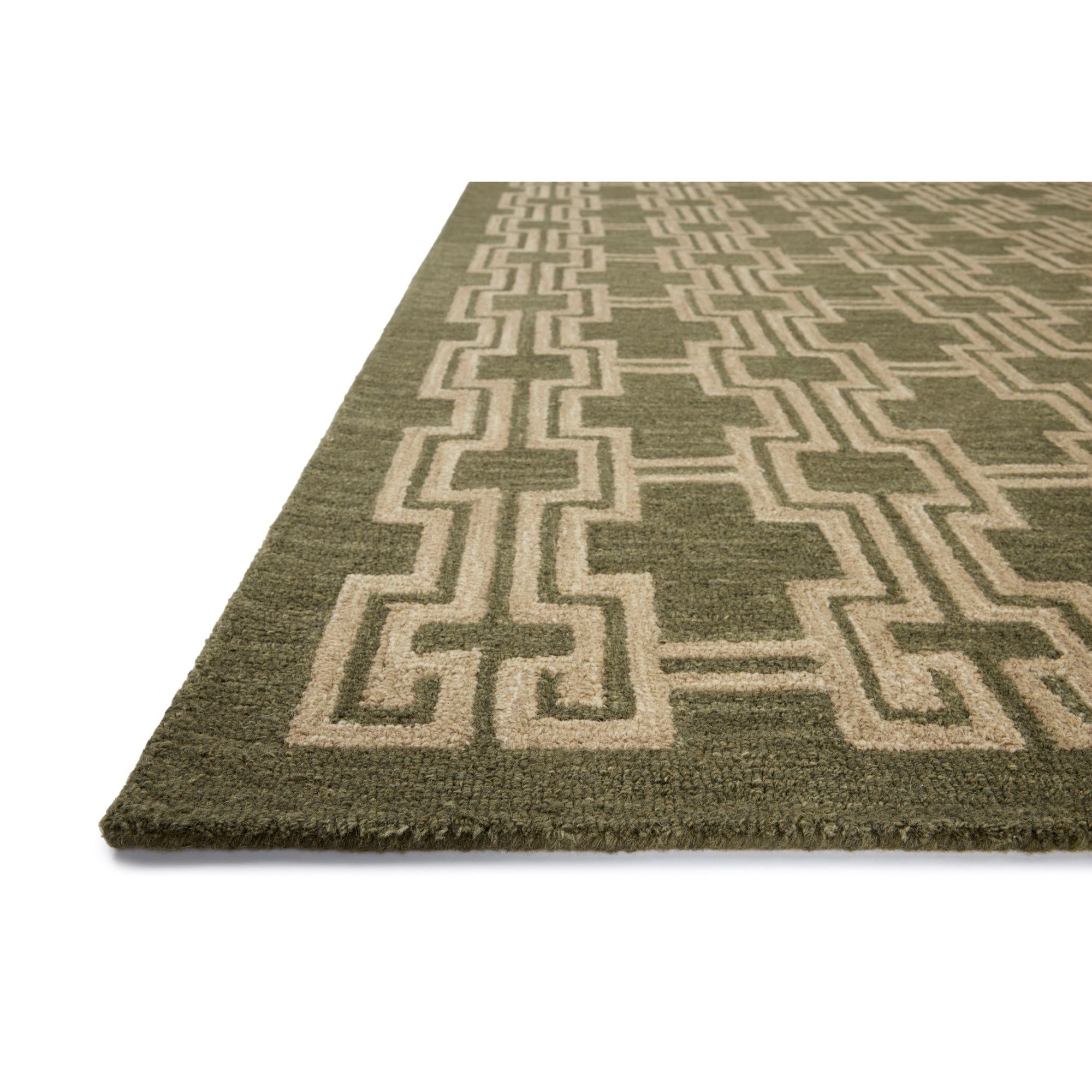 Jeremiah Brent x Loloi Barrow Moss/Beige Rug