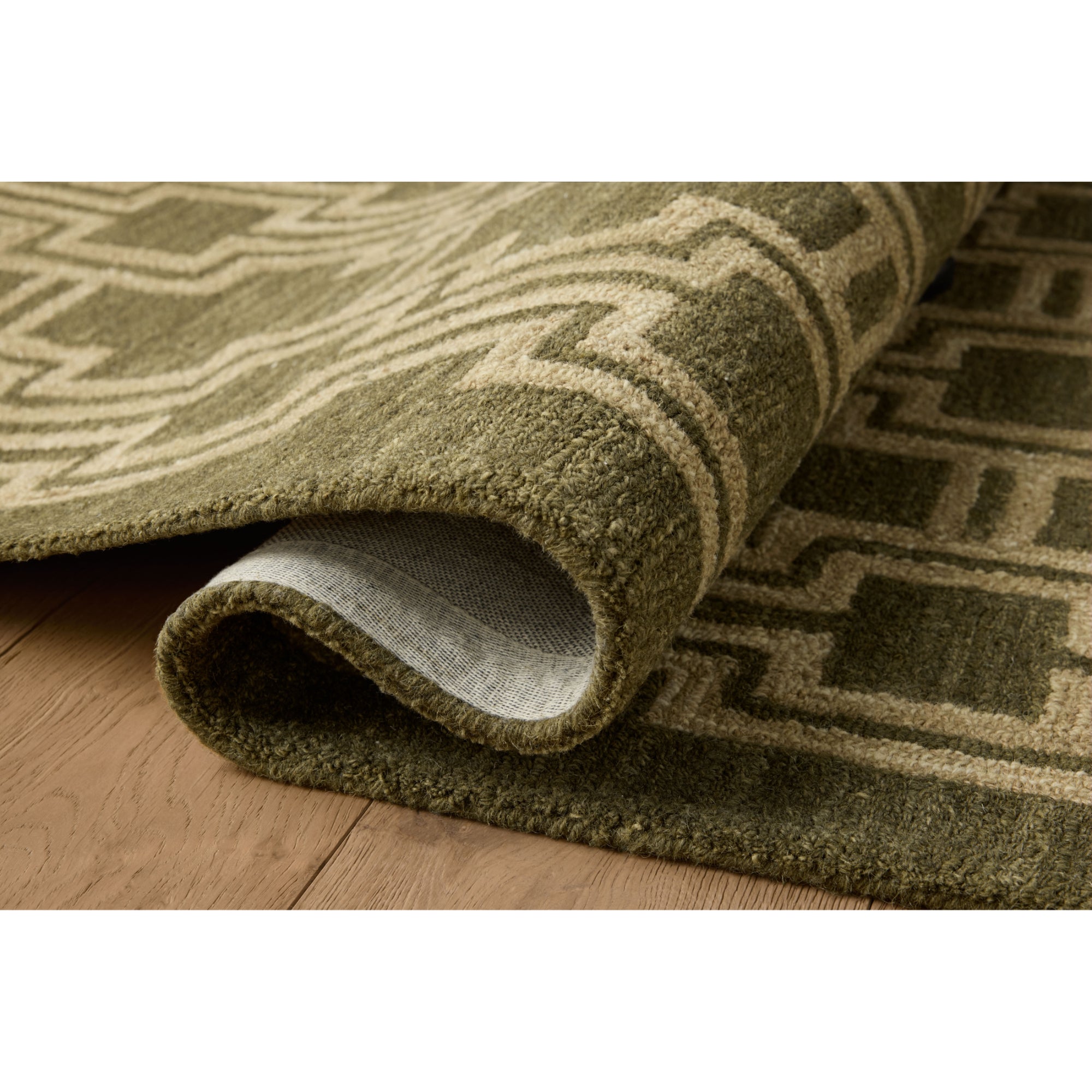 Jeremiah Brent x Loloi Barrow Moss/Beige Rug