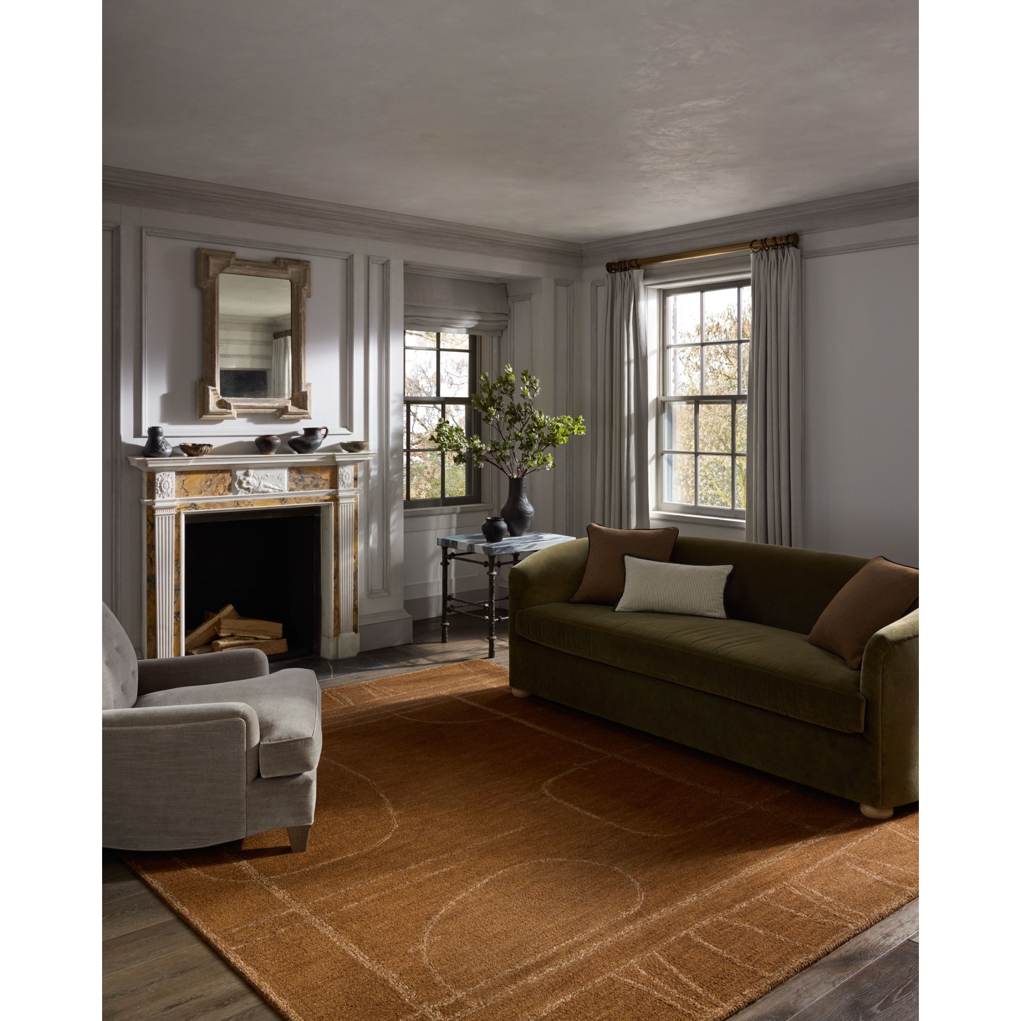 Jeremiah Brent x Loloi Barrow Clay/Natural Rug