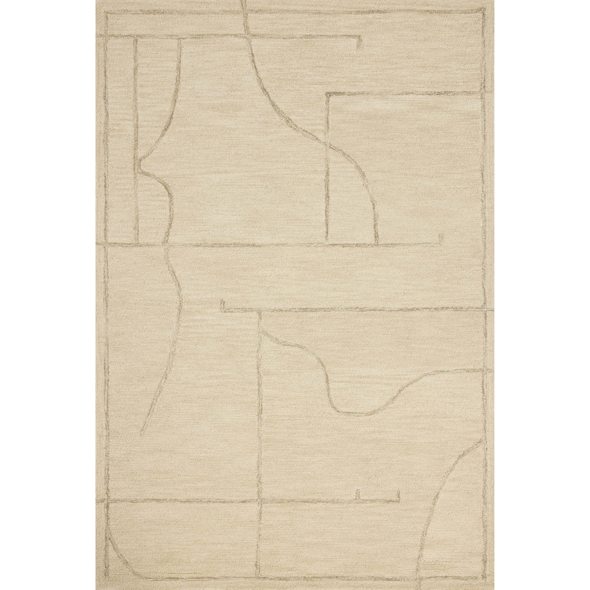 Jeremiah Brent x Loloi Barrow Ivory/Taupe Rug