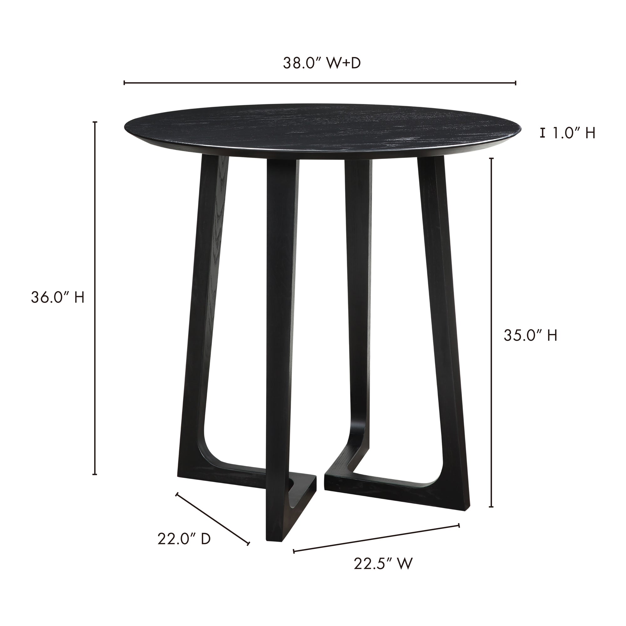 Godenza Counter Table Black Counter Table Moe's Four Hands, Mid Century Modern Furniture, Old Bones Furniture Company, Old Bones Co, Modern Mid Century, Designer Furniture, Furniture Sale, Warehouse Furniture Sale, Godenza Counter Table Black Sale, https://www.oldbonesco.com/