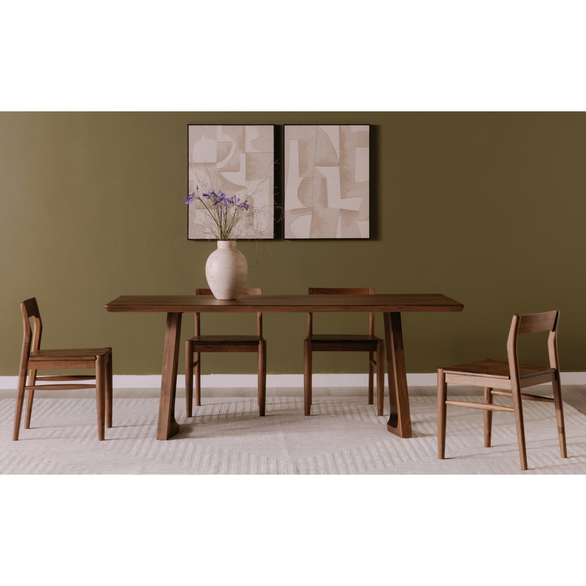 Owing Dining Chair - Set of Two Chair Moe's    Four Hands, Mid Century Modern Furniture, Old Bones Furniture Company, Old Bones Co, Modern Mid Century, Designer Furniture, Furniture Sale, Warehouse Furniture Sale, Owing Dining Chair - Set of Two Sale, https://www.oldbonesco.com/