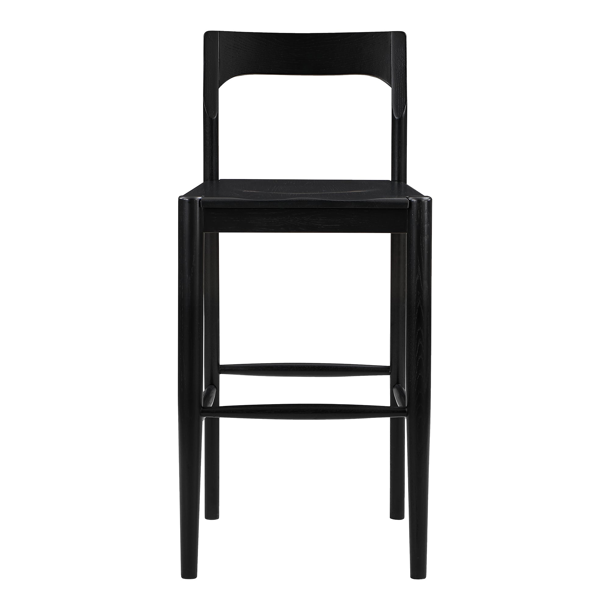 Owing Barstool BlackBar Stools Moe's Black   Four Hands, Mid Century Modern Furniture, Old Bones Furniture Company, Old Bones Co, Modern Mid Century, Designer Furniture, Furniture Sale, Warehouse Furniture Sale, Owing Barstool Sale, https://www.oldbonesco.com/
