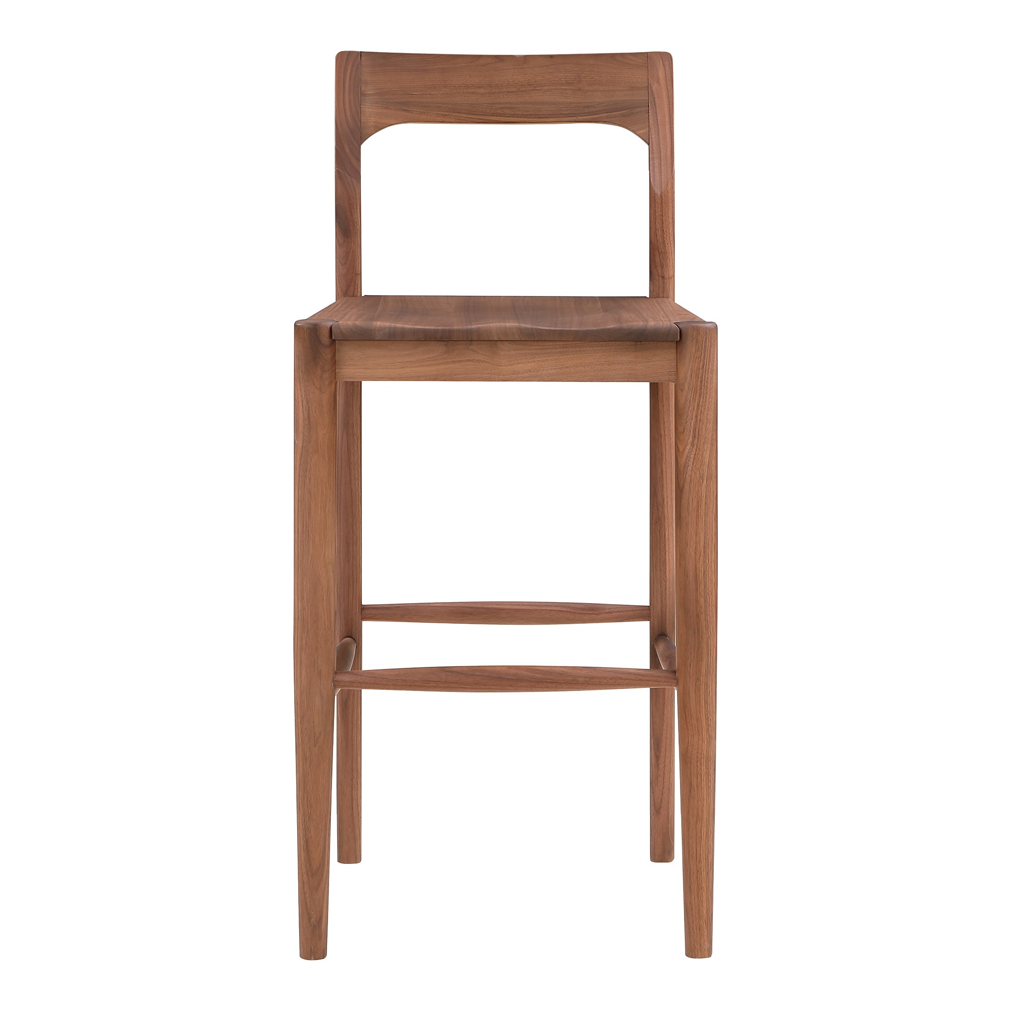 Owing Barstool Walnut BrownBar Stools Moe's Walnut Brown   Four Hands, Mid Century Modern Furniture, Old Bones Furniture Company, Old Bones Co, Modern Mid Century, Designer Furniture, Furniture Sale, Warehouse Furniture Sale, Owing Barstool Sale, https://www.oldbonesco.com/