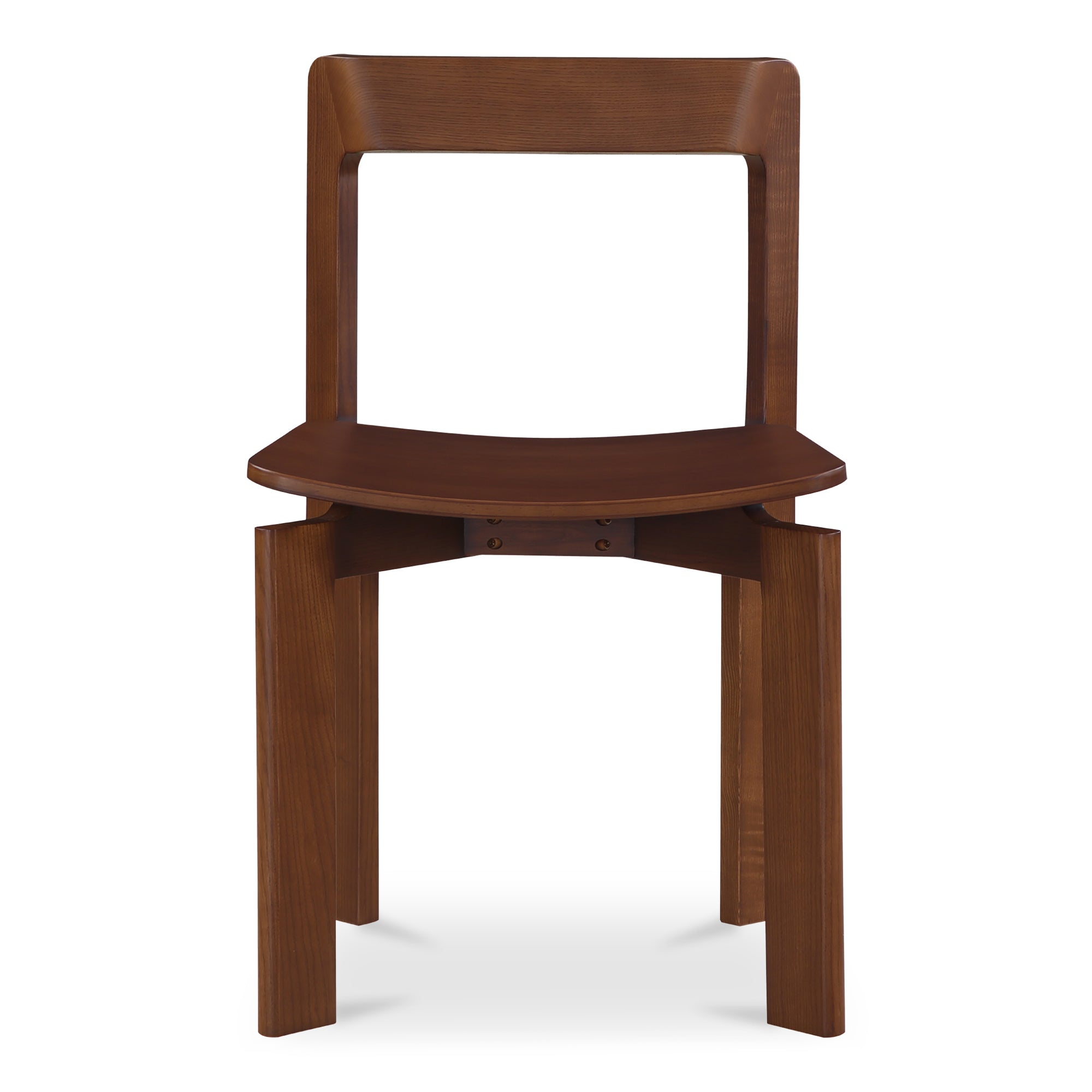 Daifuku Dining Chair Walnut Brown - Set of Two Dining Chairs Moe's    Four Hands, Mid Century Modern Furniture, Old Bones Furniture Company, Old Bones Co, Modern Mid Century, Designer Furniture, Furniture Sale, Warehouse Furniture Sale, Daifuku Dining Chair Walnut Brown - Set of Two Sale, https://www.oldbonesco.com/