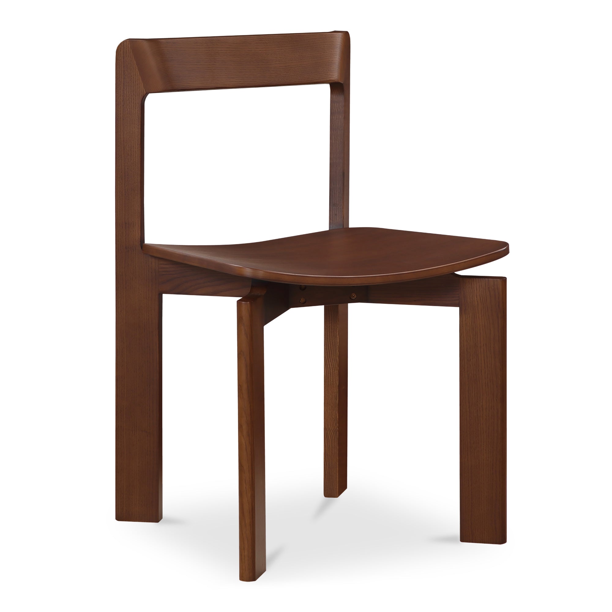 Daifuku Dining Chair Walnut Brown - Set of Two Dining Chairs Moe's    Four Hands, Mid Century Modern Furniture, Old Bones Furniture Company, Old Bones Co, Modern Mid Century, Designer Furniture, Furniture Sale, Warehouse Furniture Sale, Daifuku Dining Chair Walnut Brown - Set of Two Sale, https://www.oldbonesco.com/