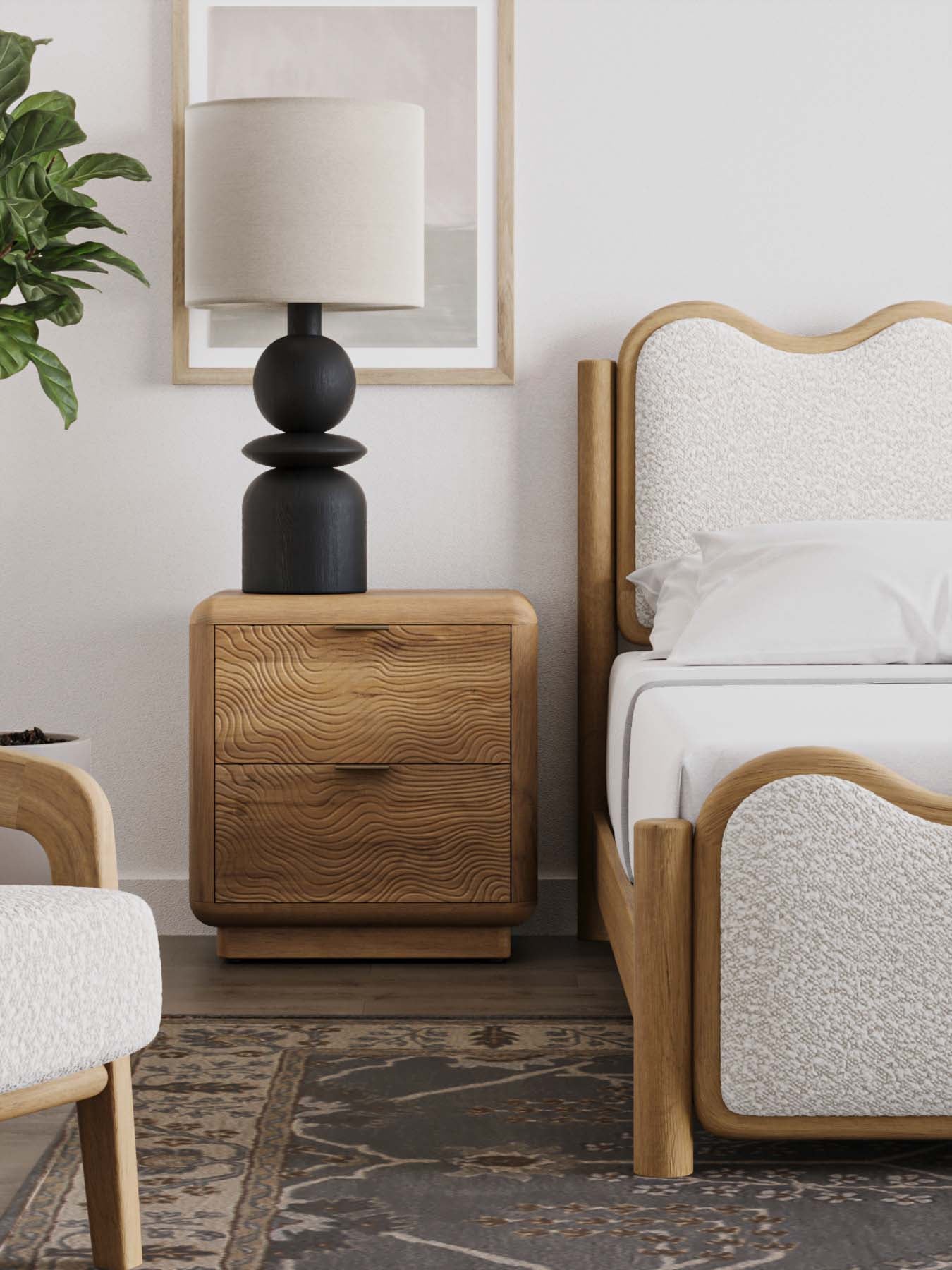 Textured Solid Oak Nightstand Nightstands Union Home , Black Friday Sale Union Home Furniture Sale, Old Bones Co, Mid Century Furniture Sale, Four Hands Furniture, Black Friday Sale Textured Solid Oak Nightstand,Gus Sale, Perigold Textured Solid Oak Nightstand Nightstands Black Friday Sale , Perigold Sale Textured Solid Oak Nightstand,Textured Solid Oak Nightstand Lulu and Georgia, Burke Decor Sale Textured Solid Oak Nightstand, www.oldbonesco.com