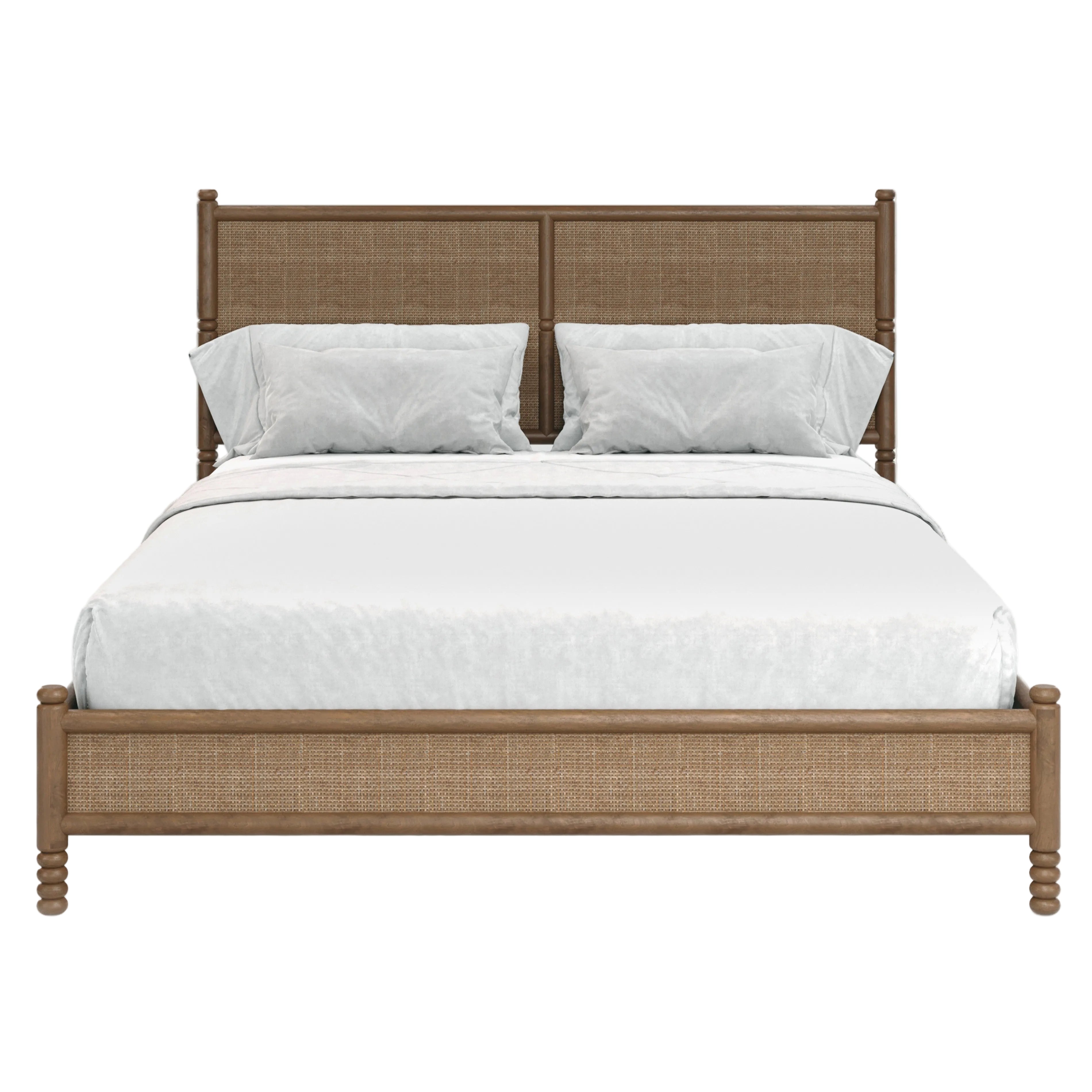 Molly Cane Queen Bed