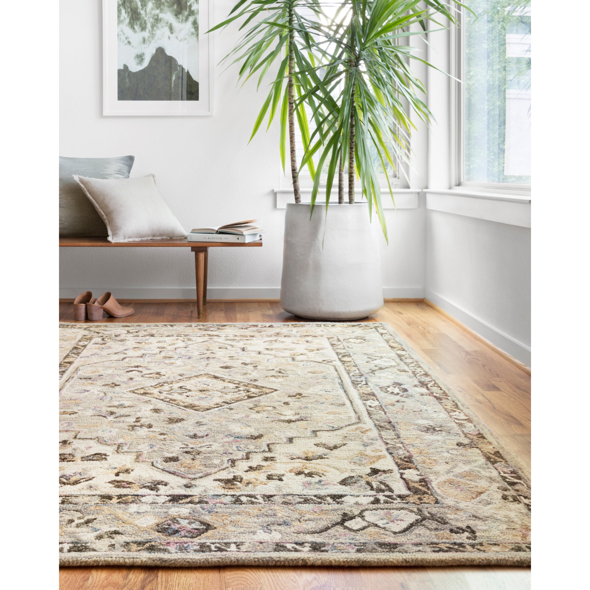 Loloi Beatty Grey/Ivory Rug