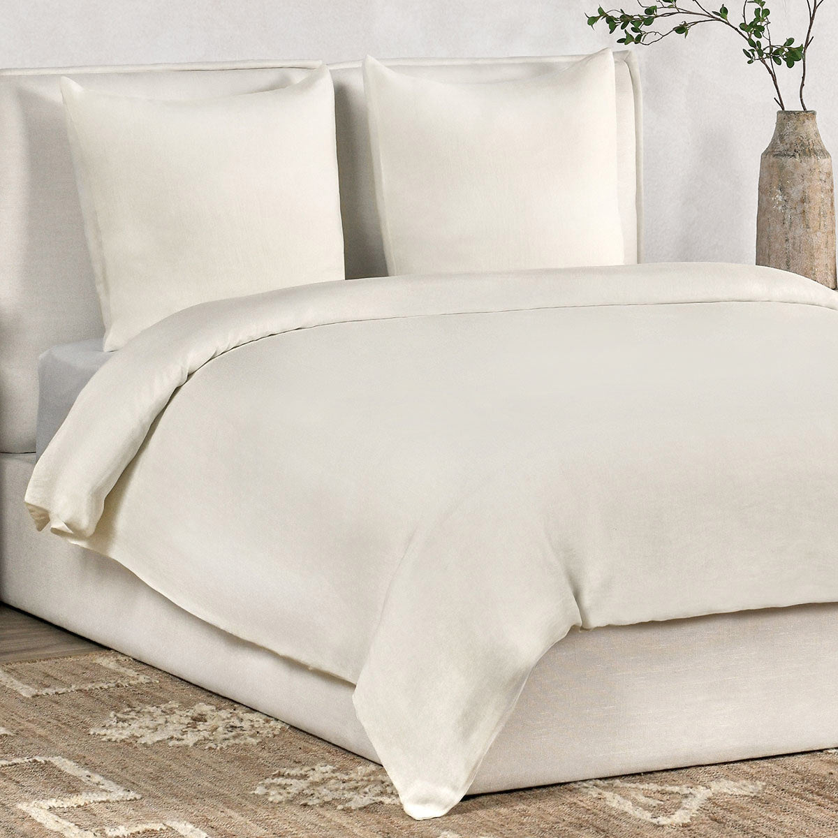 Paloma Hemp 3pc Duvet Set