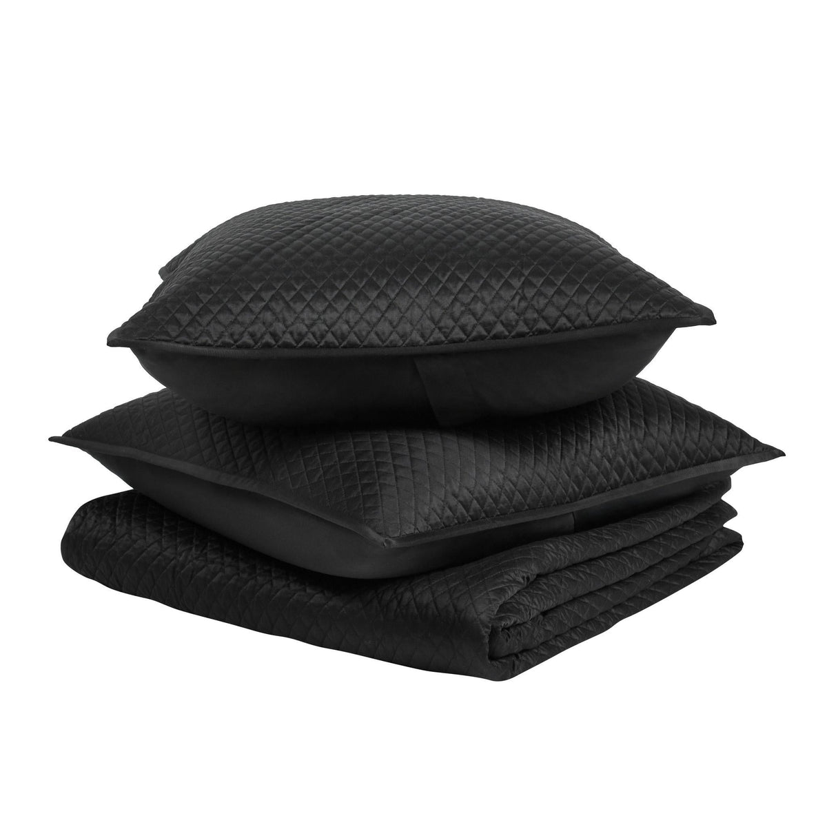 Diamond 3pc Queen Quilt Set