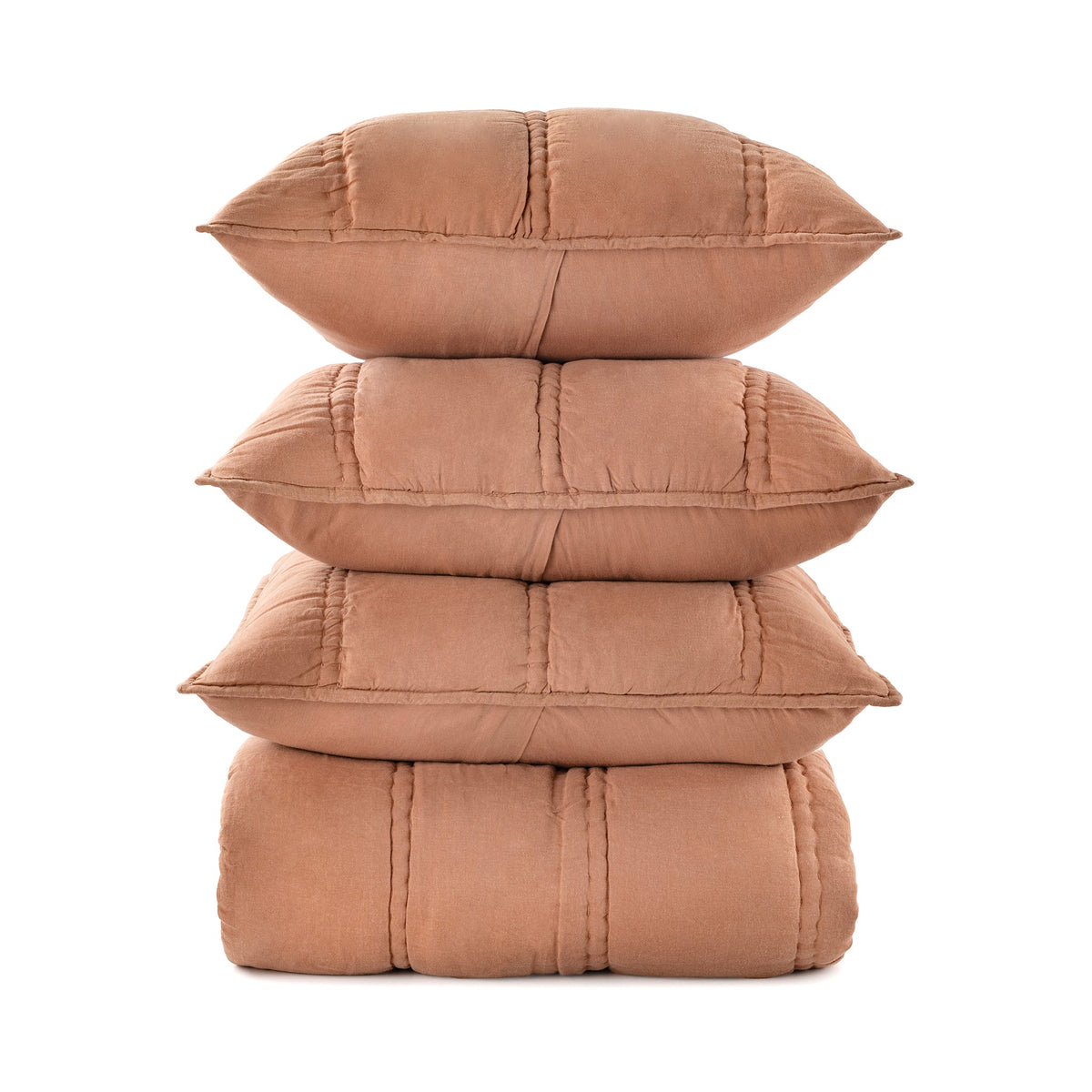 Rowen 4pc King Quilt Set