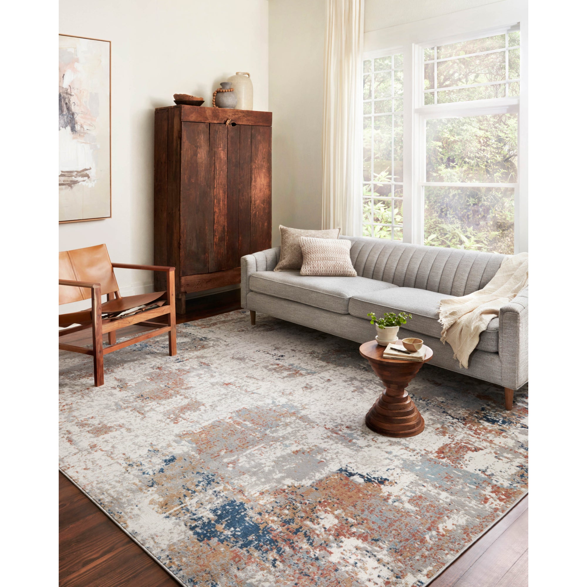 Loloi Bianca Ivory/Multi Rug