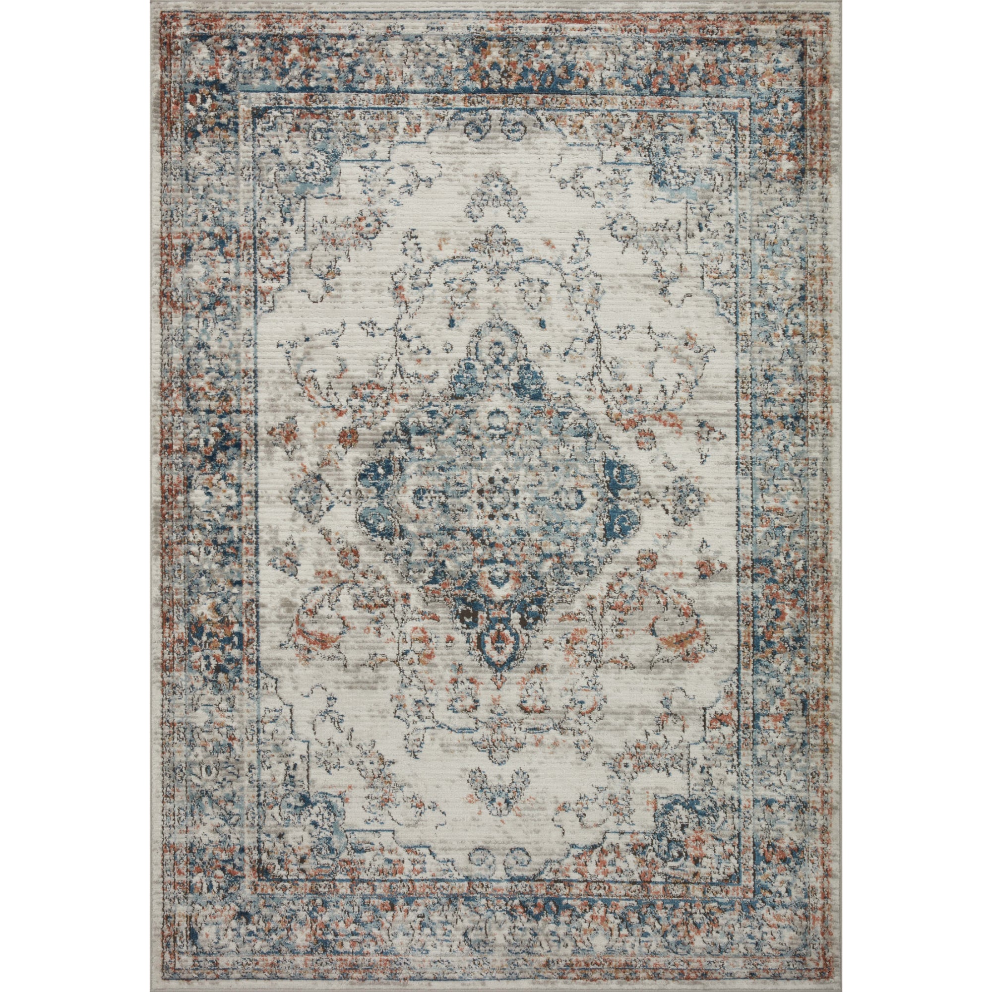 Loloi Bianca Ivory/Ocean Rug