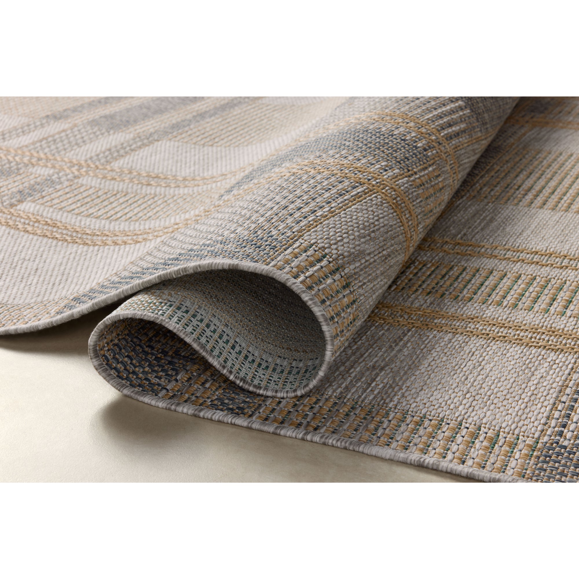 Loloi Birch Bone/Gold Indoor/Outdoor Rug
