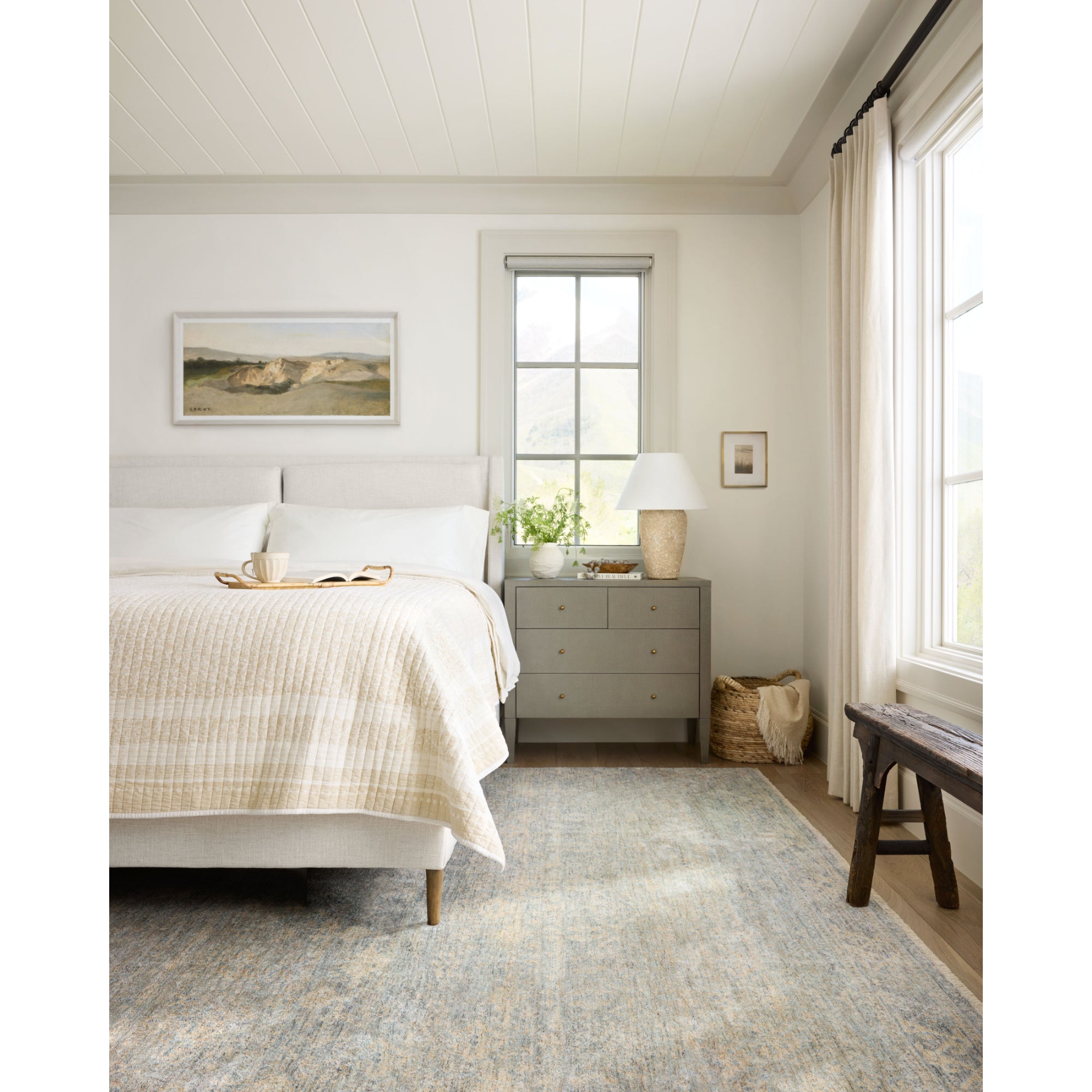 Angela Rose x Loloi Blake Sky/Beige Rug