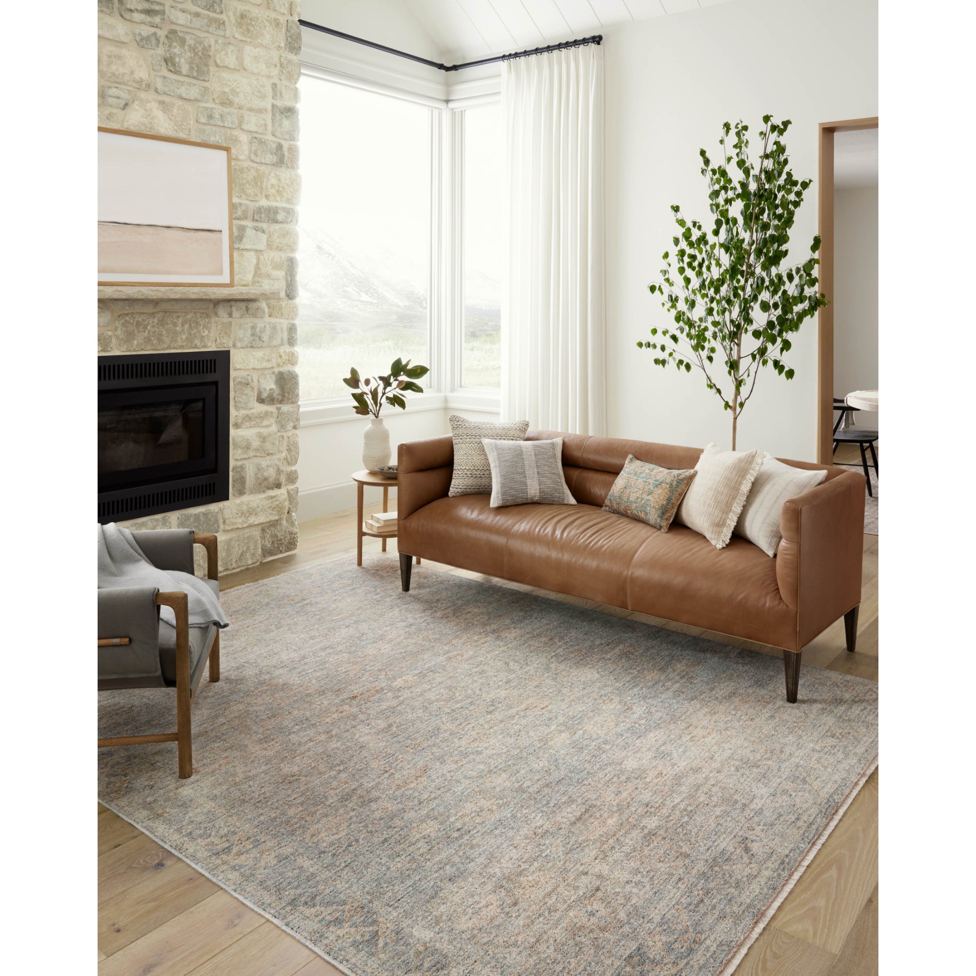 Angela Rose x Loloi Blake Sky/Beige Rug