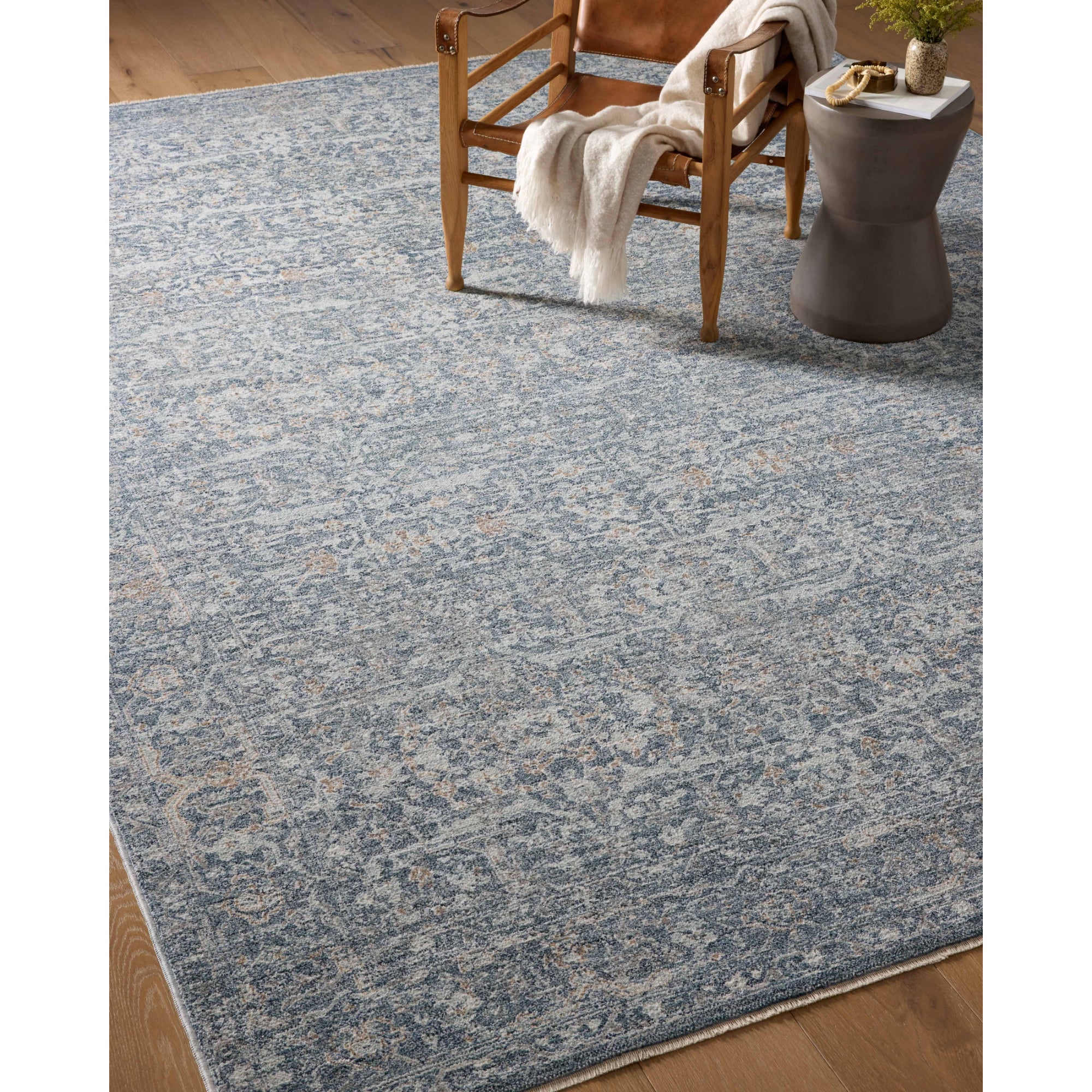 Angela Rose x Loloi Blake Denim/Taupe Rug