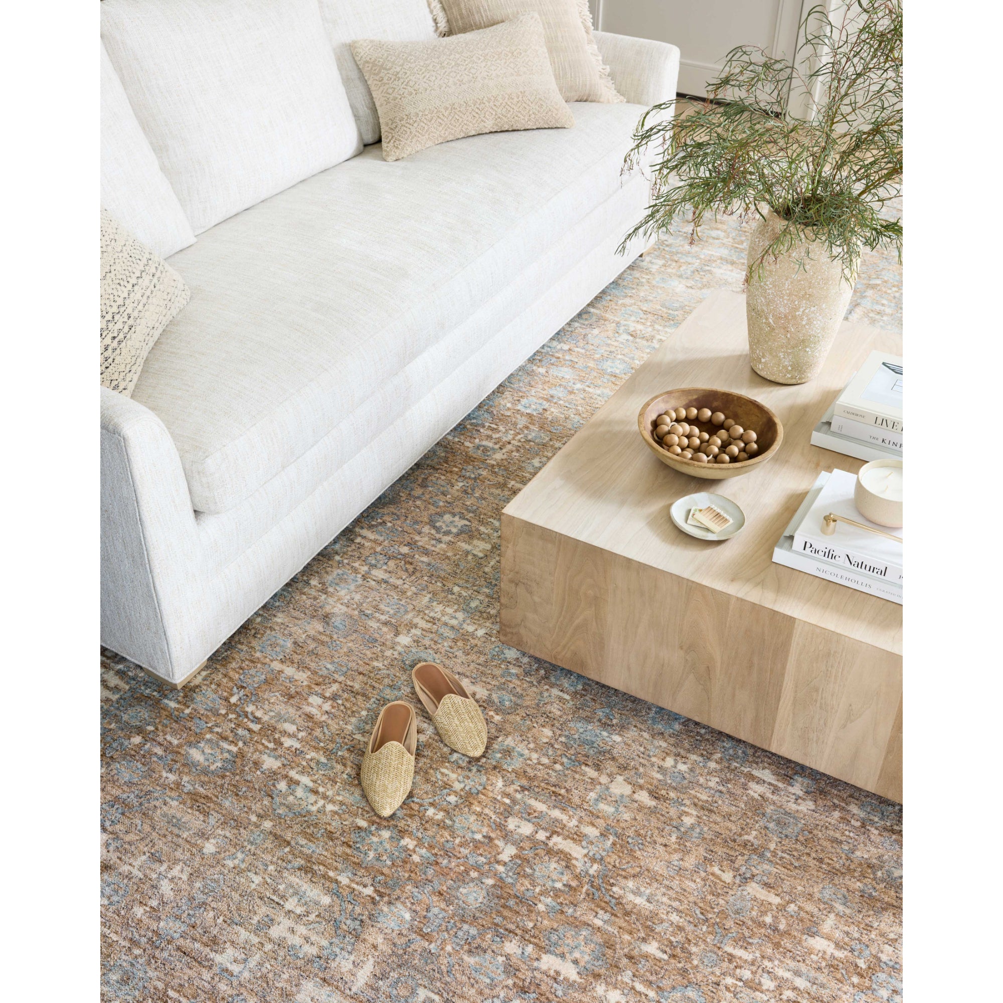 Angela Rose x Loloi Blake Sand/Sky Rug