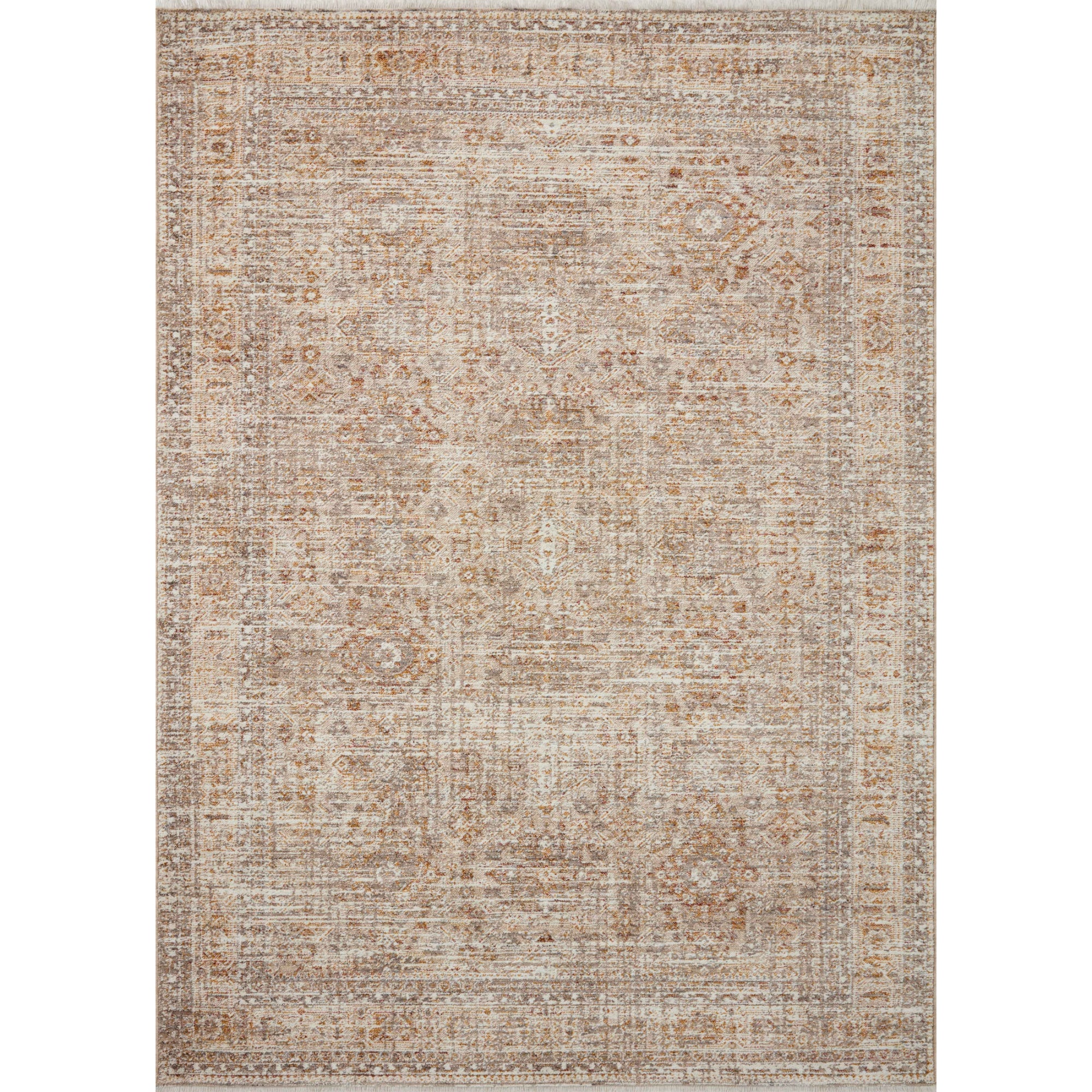 Angela Rose x Loloi Blake Oatmeal/Spice Rug