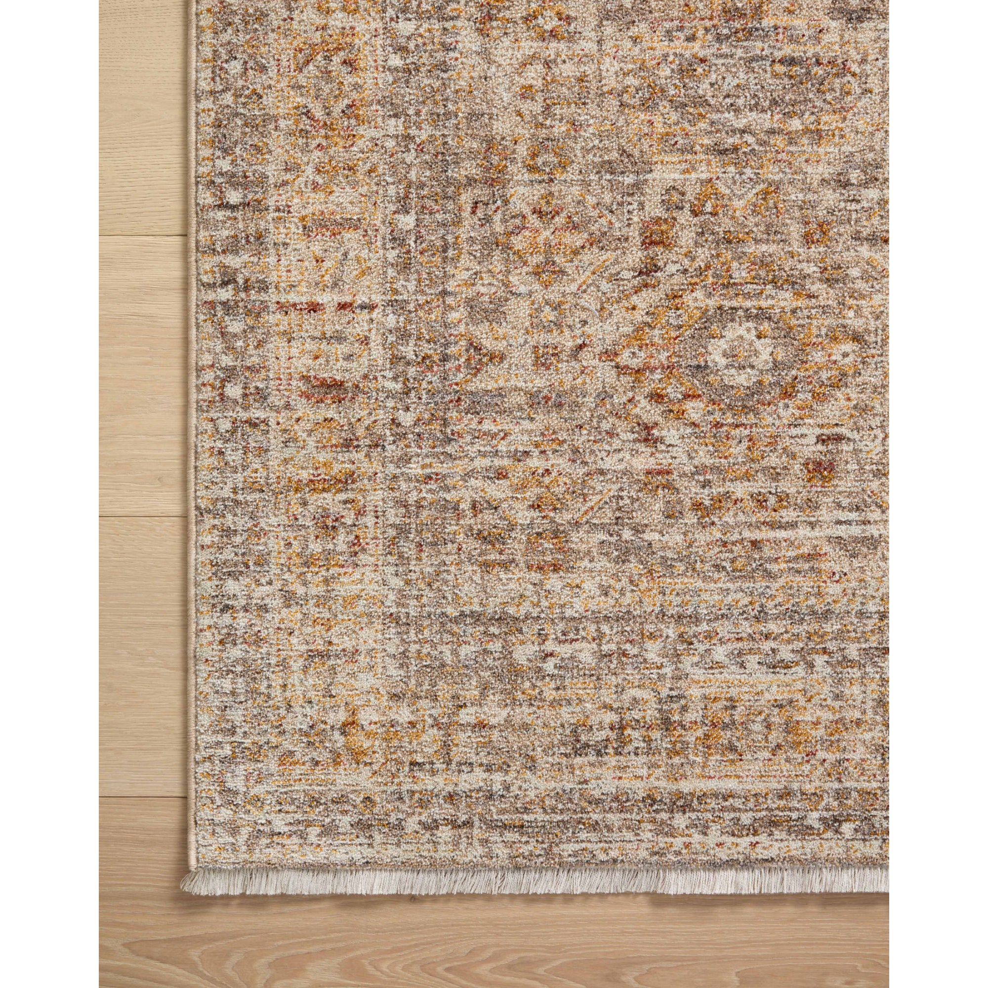 Angela Rose x Loloi Blake Oatmeal/Spice Rug