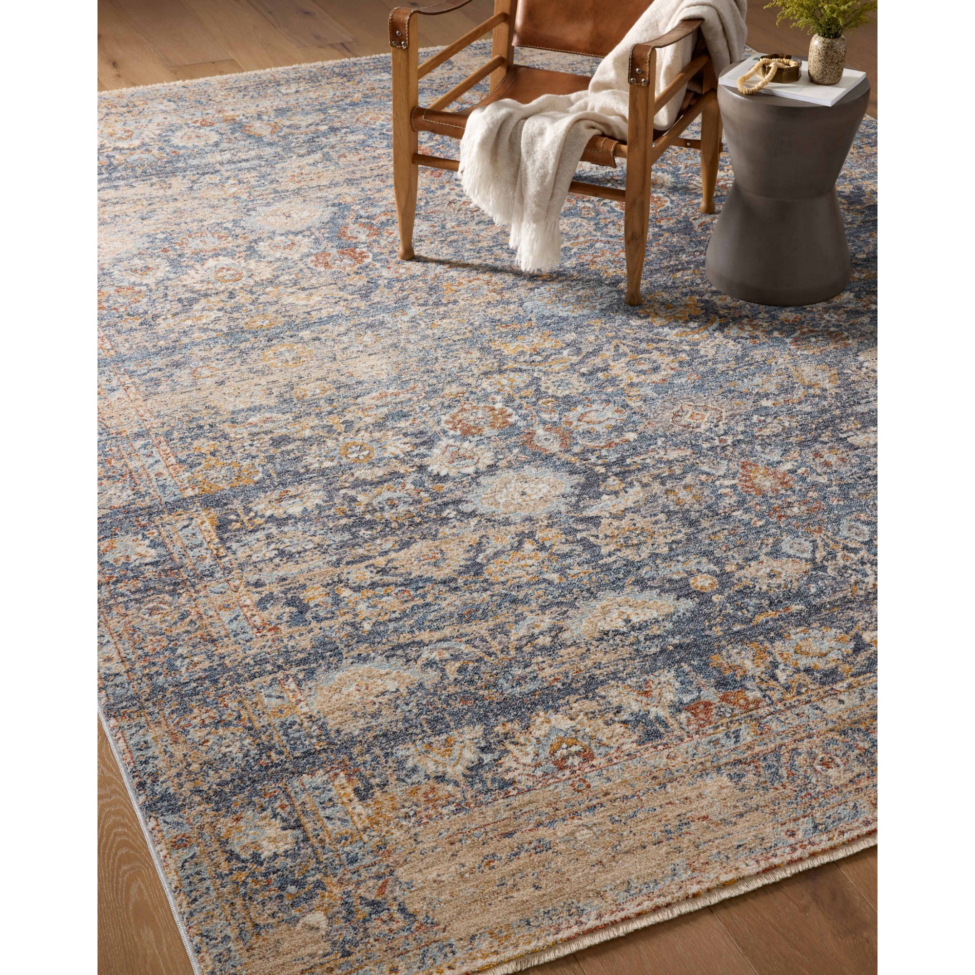 Angela Rose x Loloi Blake Navy/Multi Rug