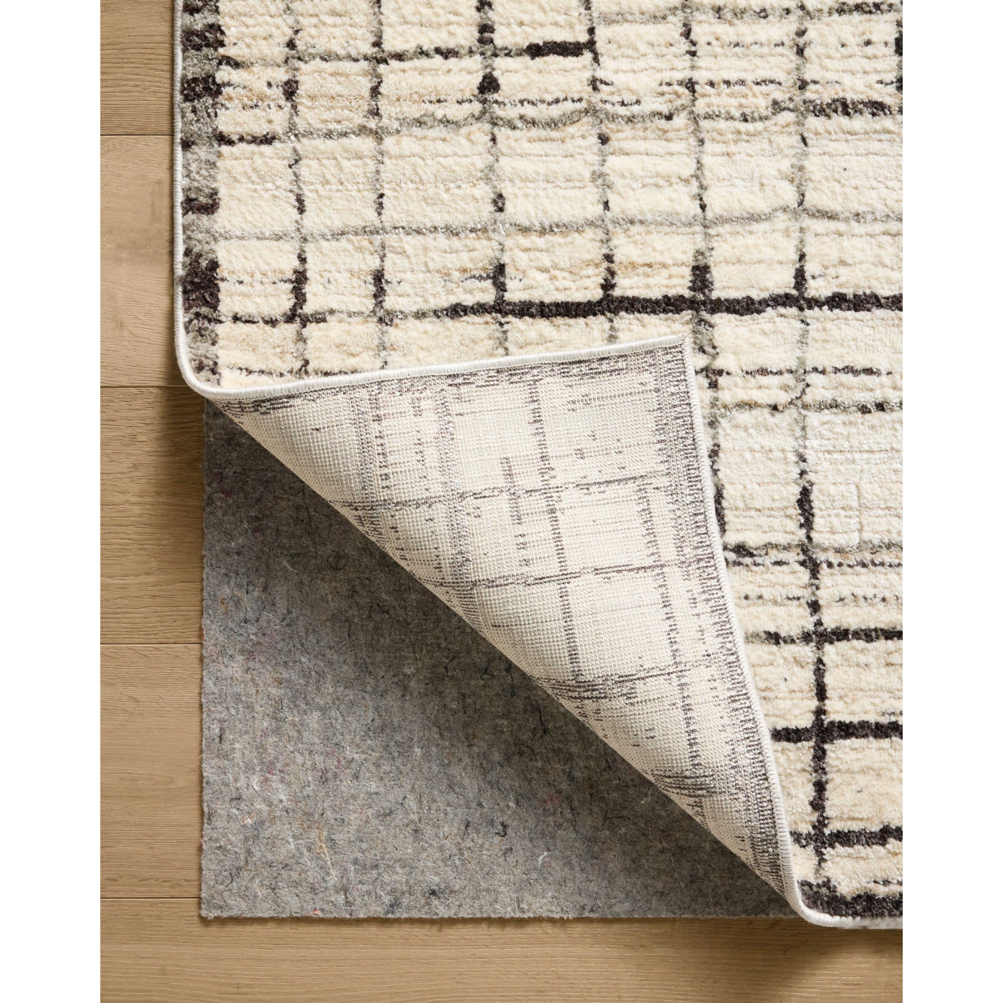Jeremiah Brent x Loloi Bleecker Ivory/Charcoal Rug