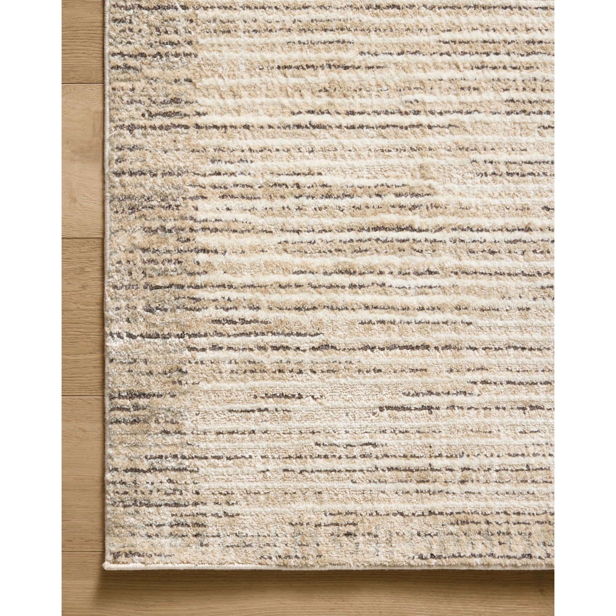 Jeremiah Brent x Loloi Bleecker Sand/Charcoal Rug