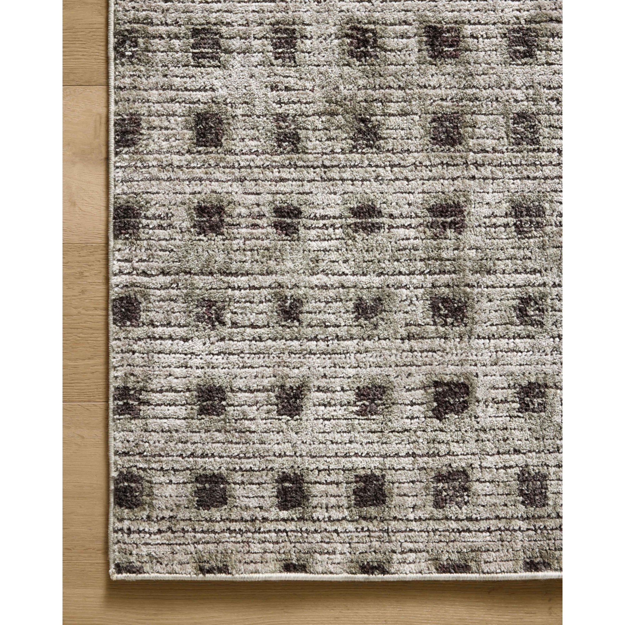 Jeremiah Brent x Loloi Bleecker Silver/Charcoal Rug