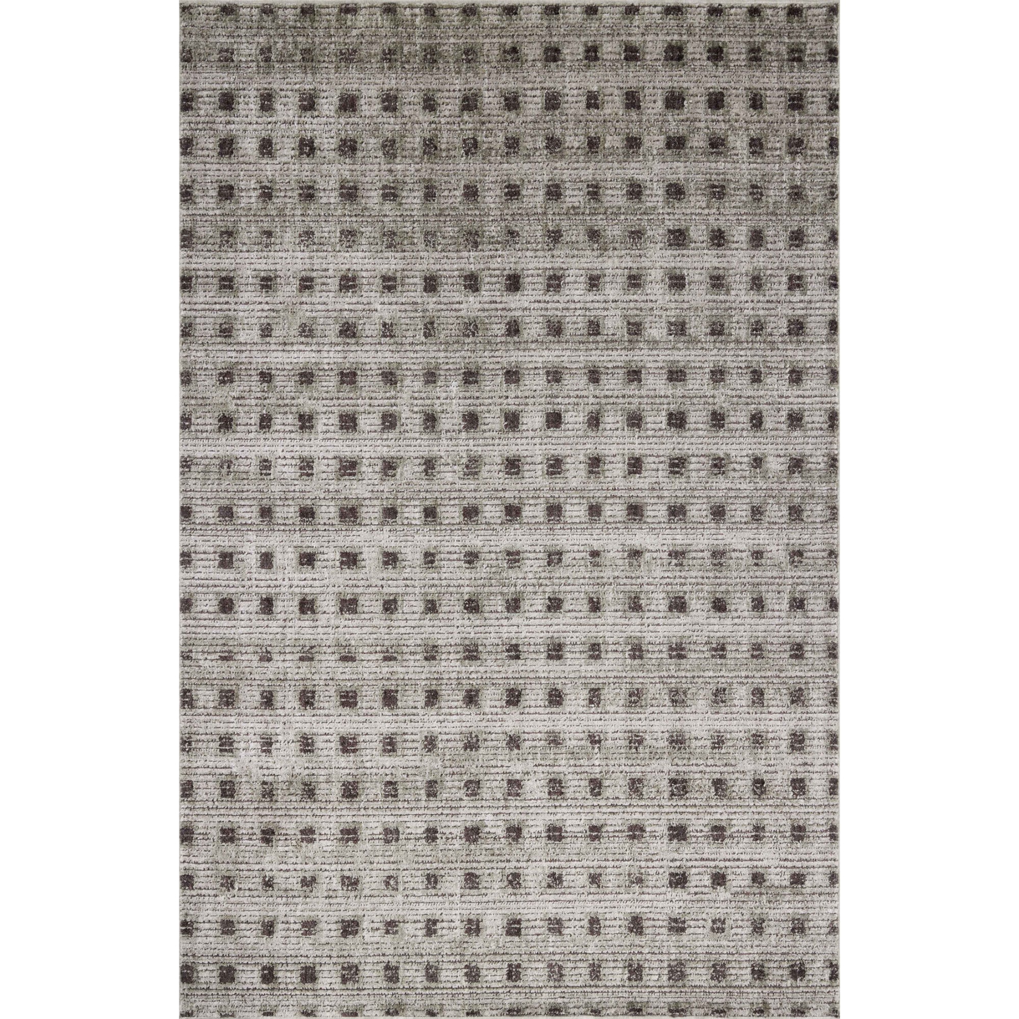 Jeremiah Brent x Loloi Bleecker Silver/Charcoal Area Rug