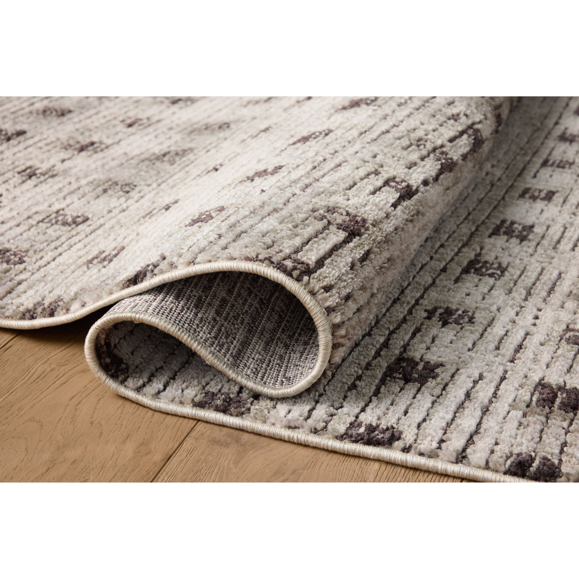 Jeremiah Brent x Loloi Bleecker Silver/Charcoal Area Rug