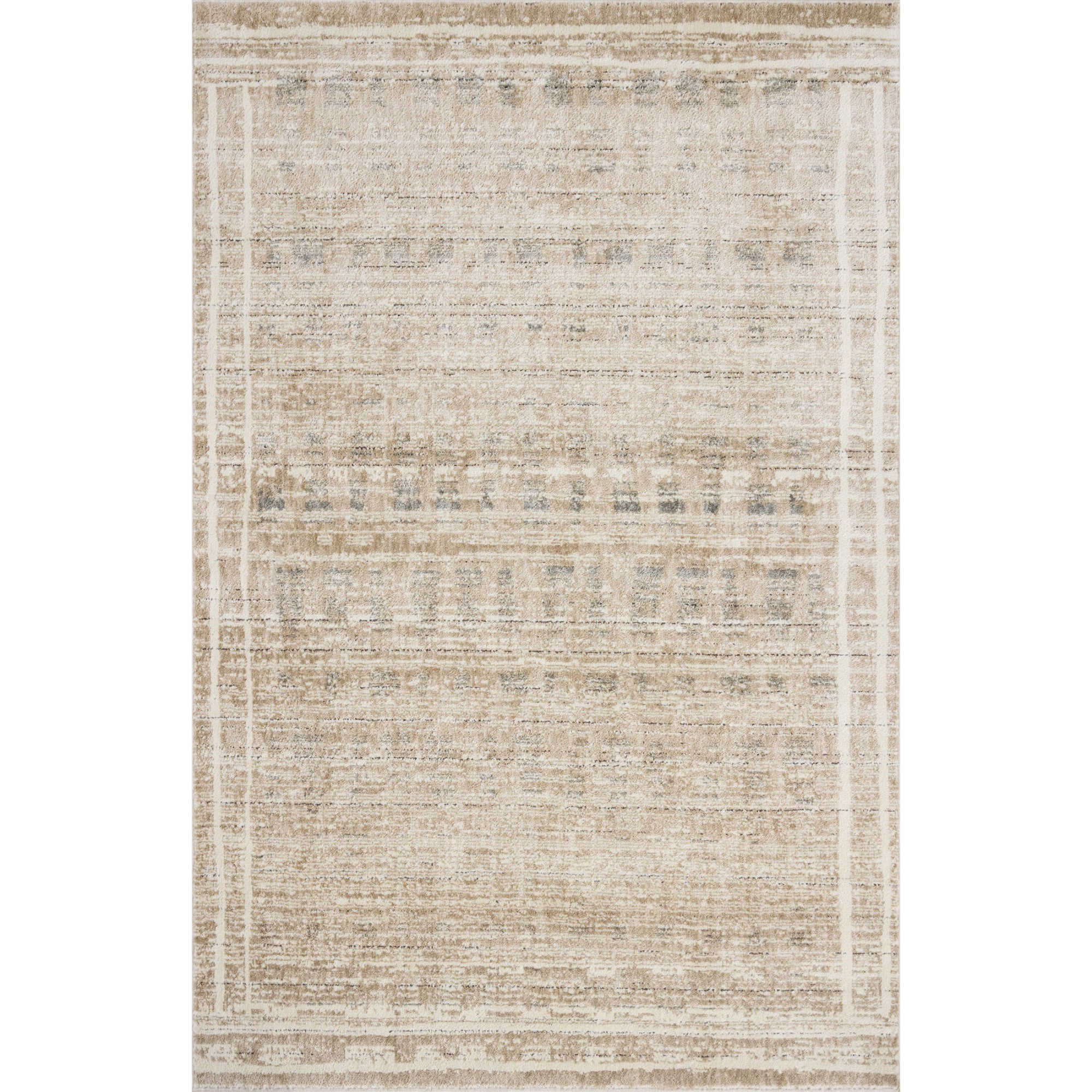 Jeremiah Brent x Loloi Bleecker Khaki/Natural Rug