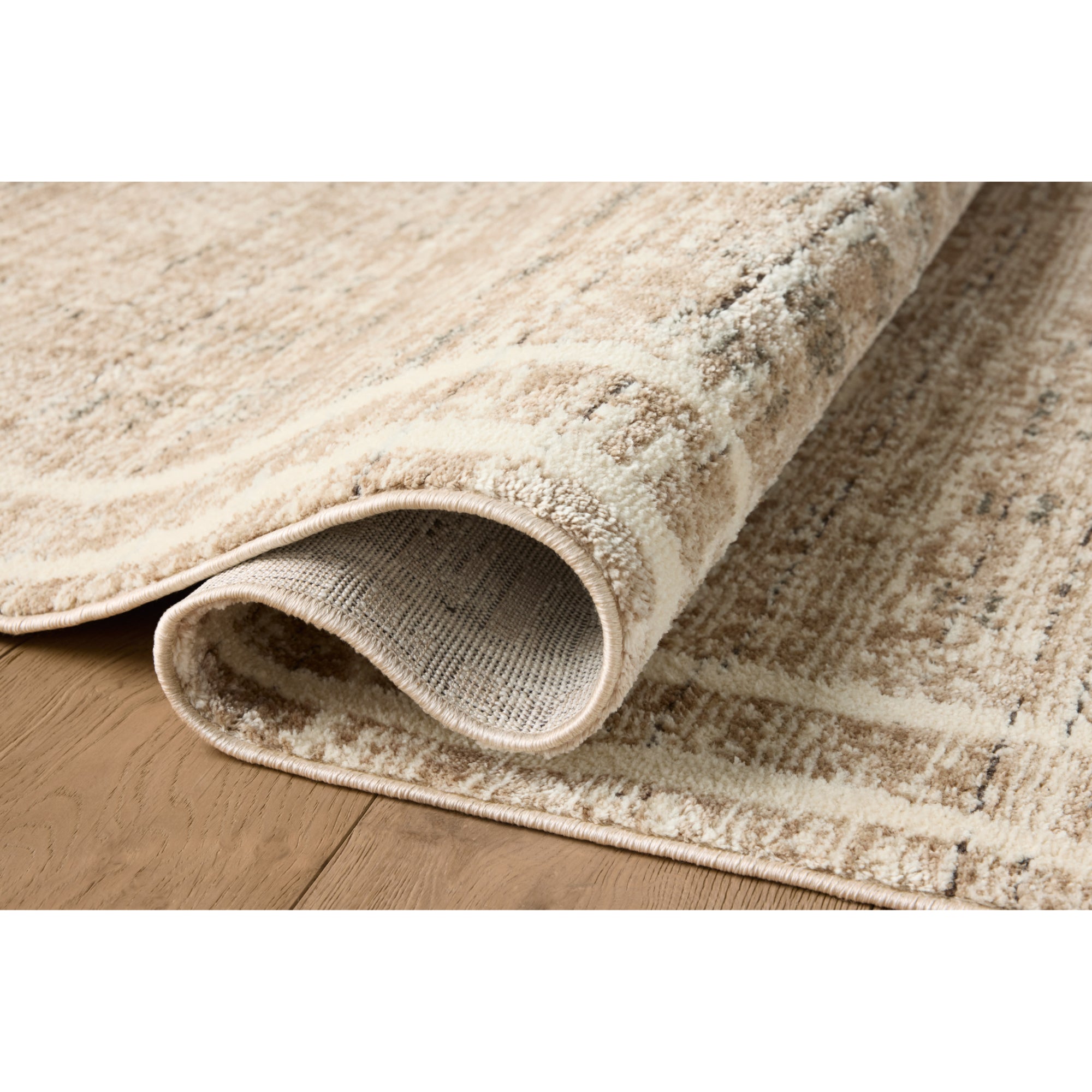 Jeremiah Brent x Loloi Bleecker Khaki/Natural Rug