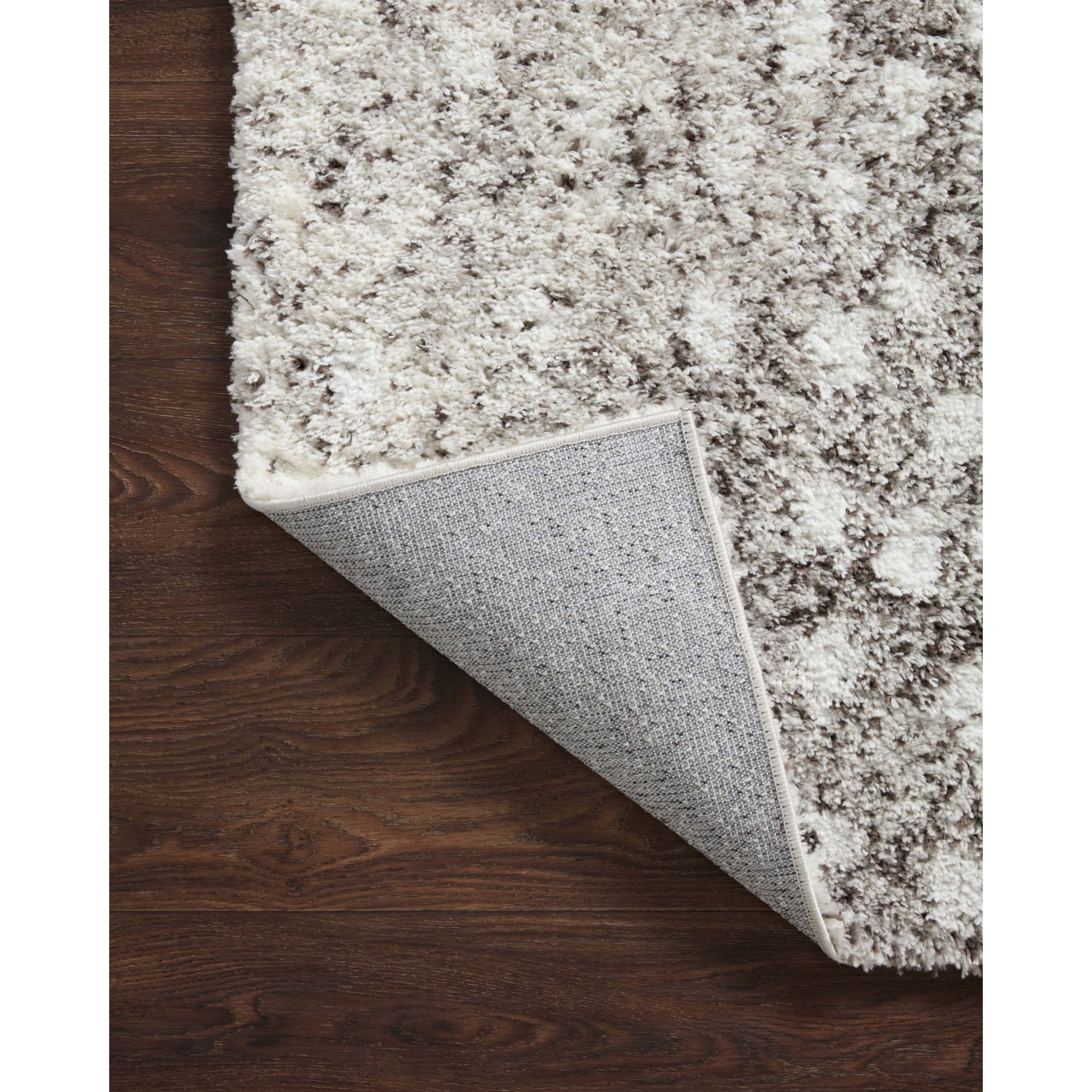 Loloi Bliss Shag Grey/White Rug