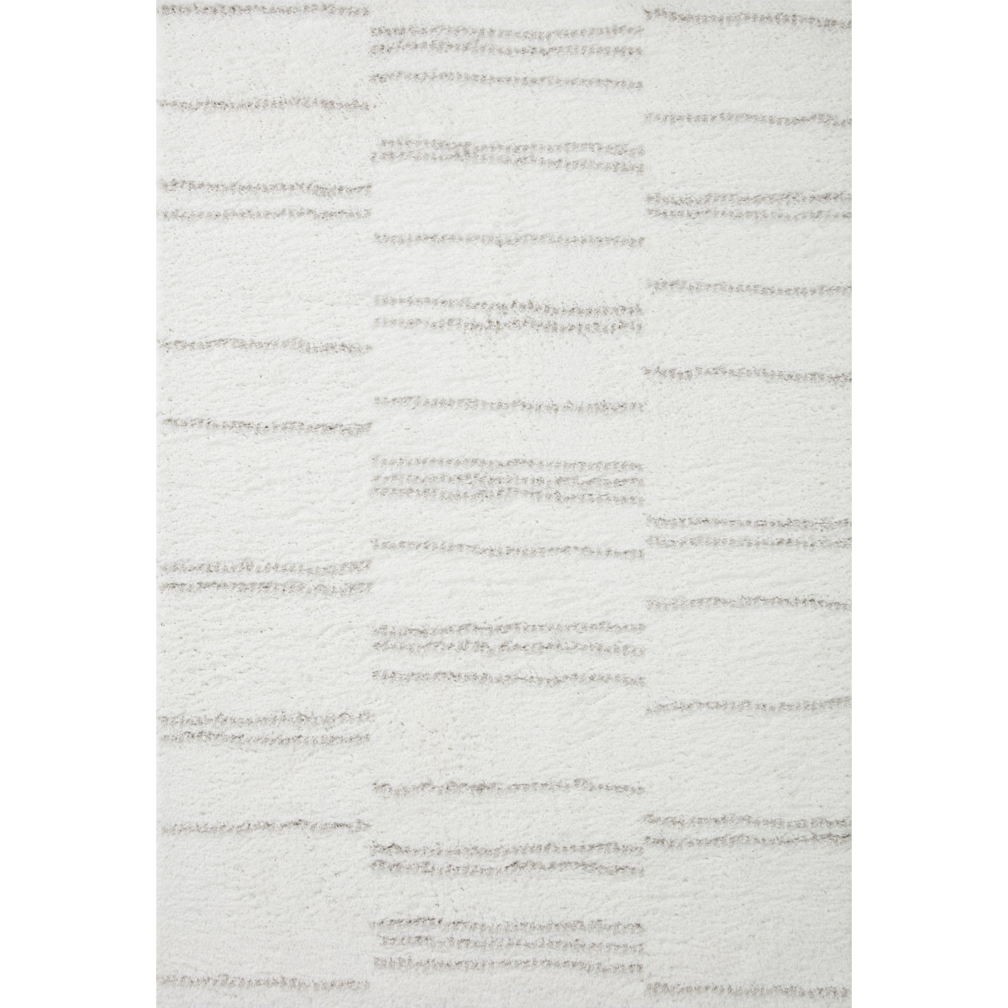 Loloi Bliss Shag White/Grey Rug