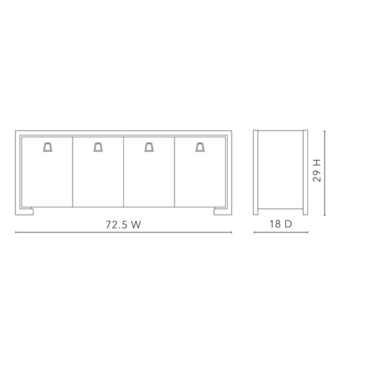 Blake 4-Door Cabinet