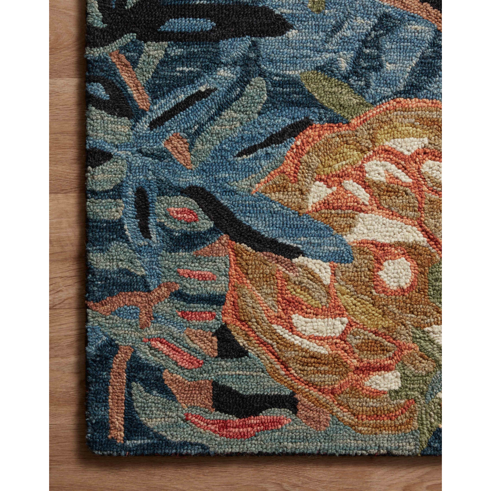 Loloi Belladonna Black/Fiesta Rug