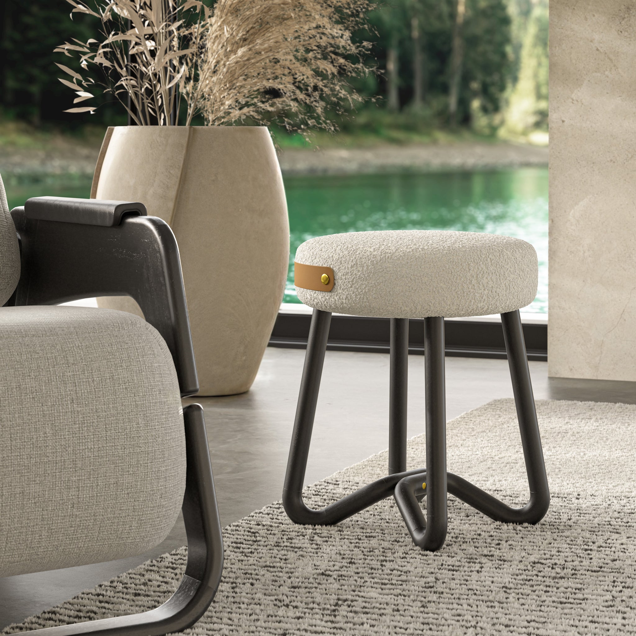 Loop Upholstered Stool Ottomans & Stools Urbia , Black Friday Sale Urbia Furniture Sale, Old Bones Co, Mid Century Furniture Sale, Four Hands Furniture, Black Friday Sale Loop Upholstered Stool,Gus Sale, Perigold Loop Upholstered Stool Ottomans & Stools Black Friday Sale , Perigold Sale Loop Upholstered Stool,Loop Upholstered Stool Lulu and Georgia, Burke Decor Sale Loop Upholstered Stool, www.oldbonesco.com