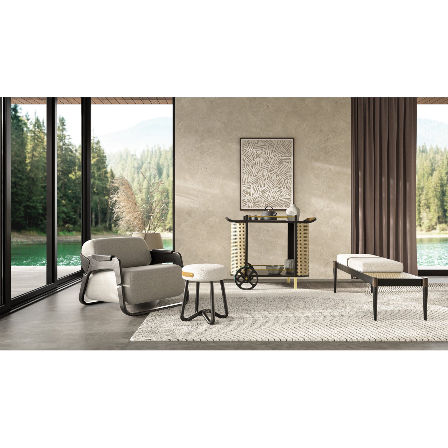 Loop Upholstered Stool Ottomans & Stools Urbia , Black Friday Sale Urbia Furniture Sale, Old Bones Co, Mid Century Furniture Sale, Four Hands Furniture, Black Friday Sale Loop Upholstered Stool,Gus Sale, Perigold Loop Upholstered Stool Ottomans & Stools Black Friday Sale , Perigold Sale Loop Upholstered Stool,Loop Upholstered Stool Lulu and Georgia, Burke Decor Sale Loop Upholstered Stool, www.oldbonesco.com