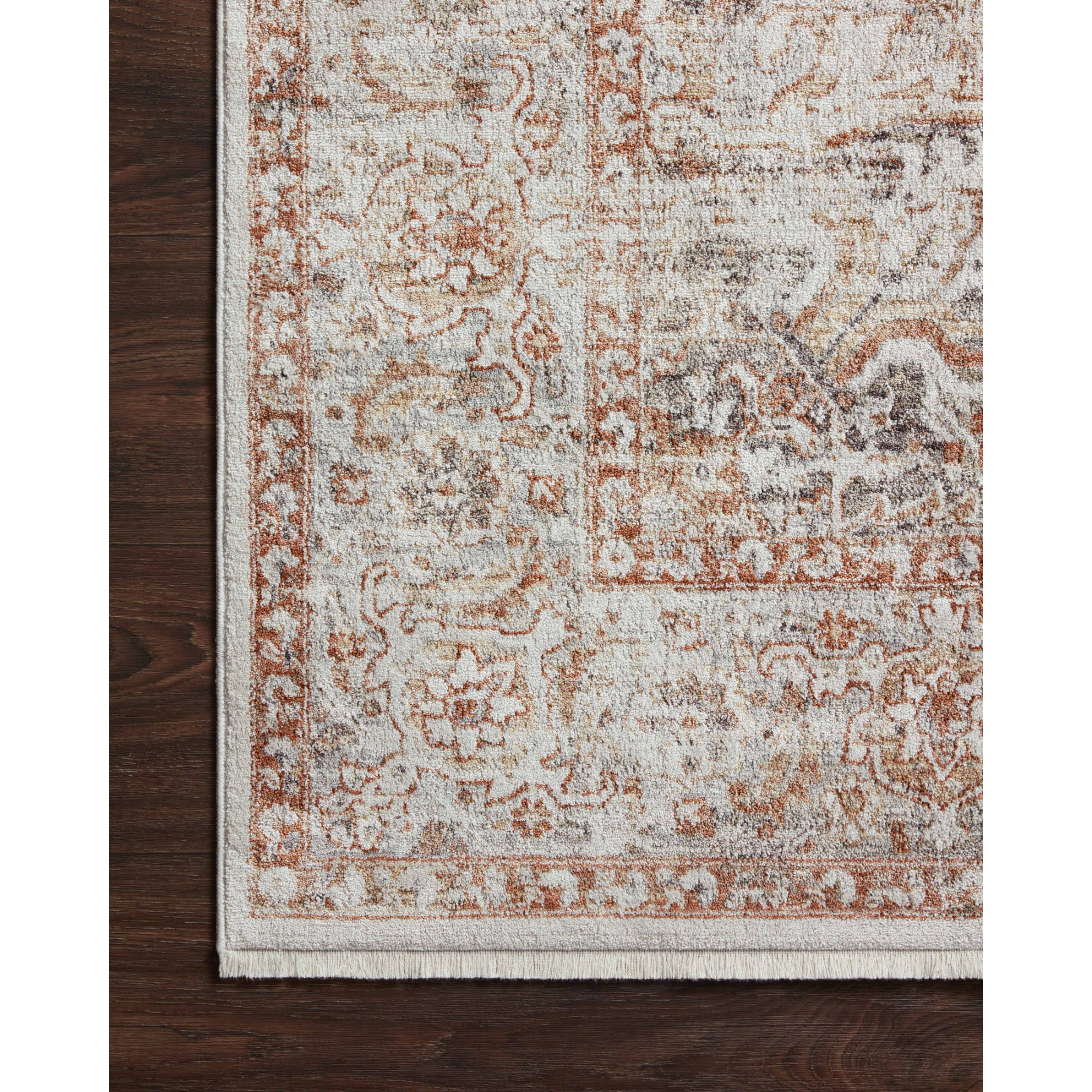 Loloi Bonney Ivory/Sunset Rug