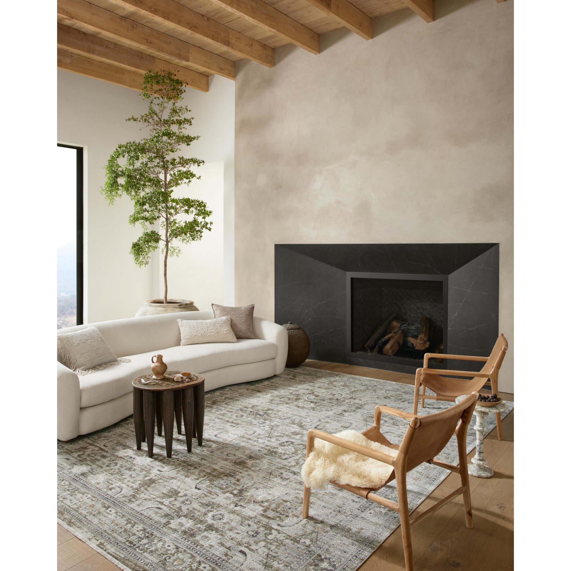 Loloi Bonney Moss/Stone Rug