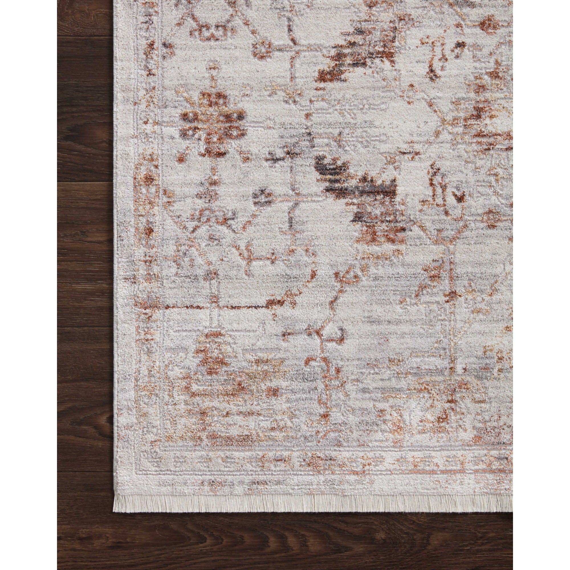 Loloi Bonney Silver/Sunset Rug
