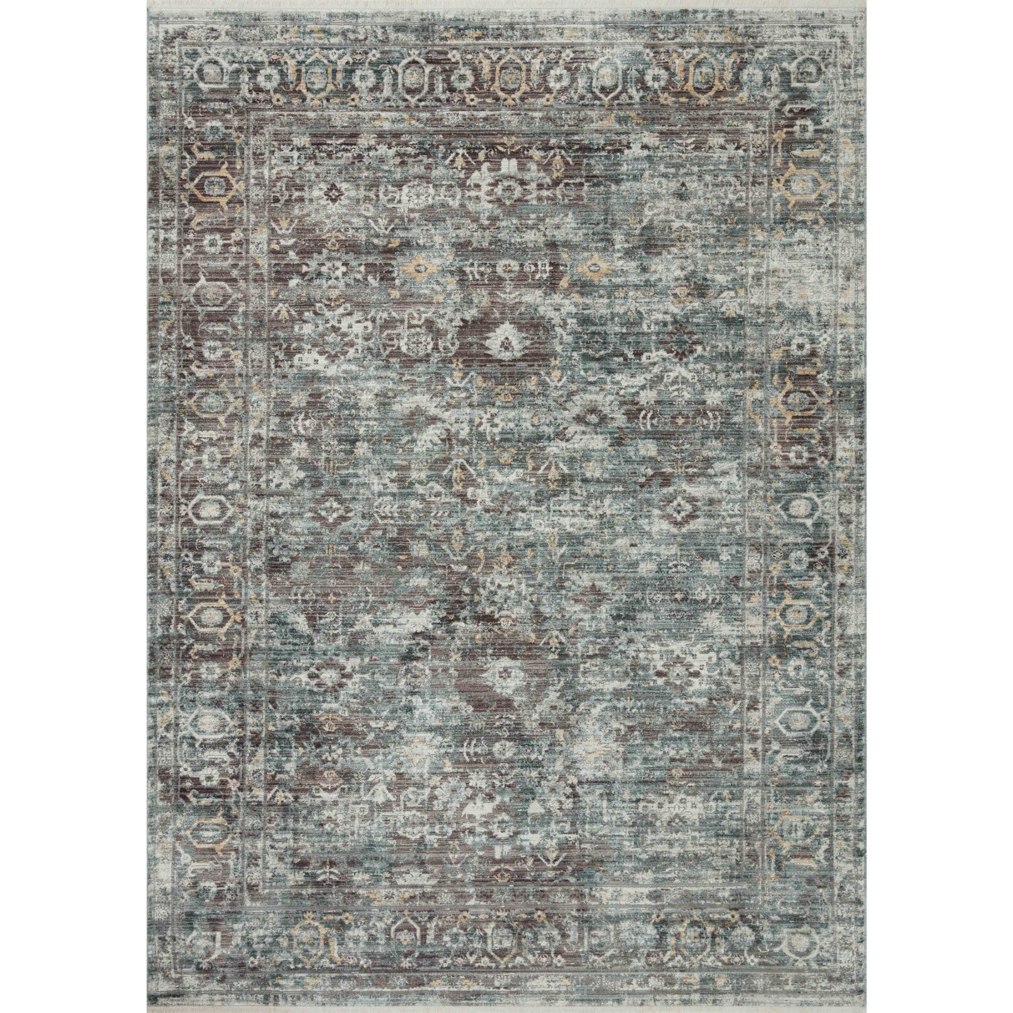 Loloi Bonney Slate/Teal Rug