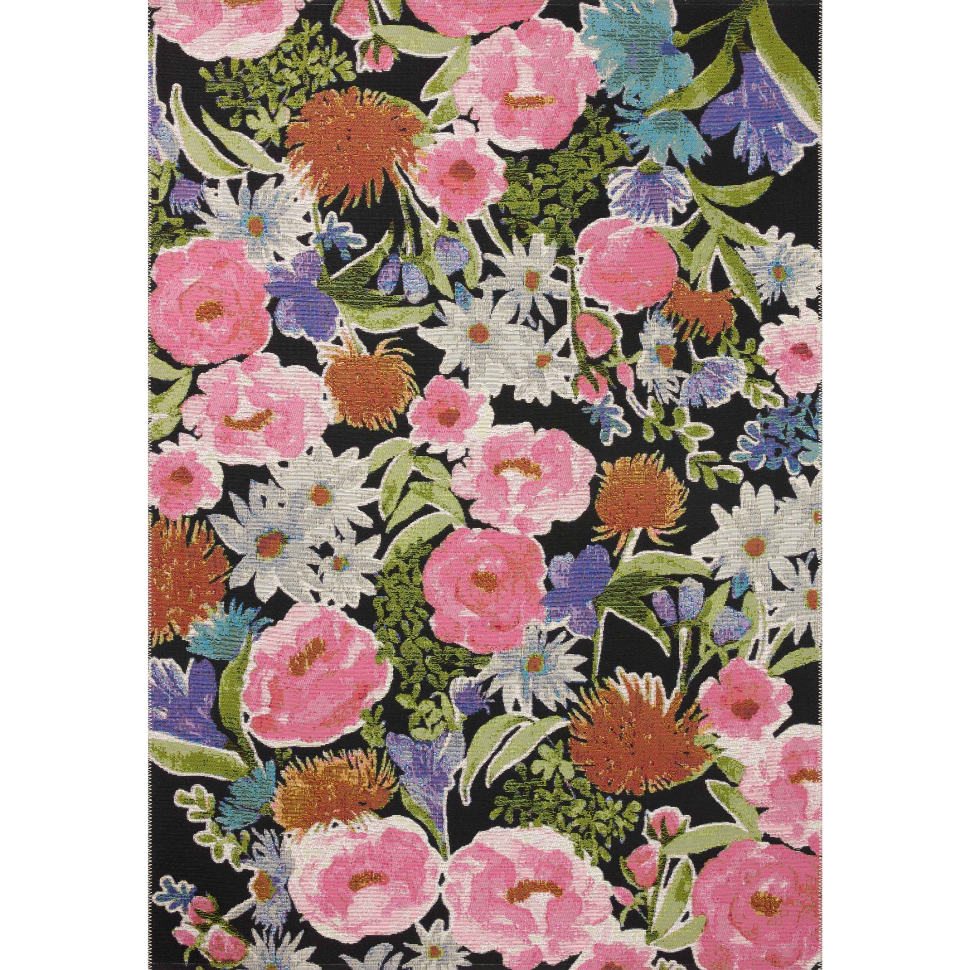 Loloi Botanical Black/Multi Rug