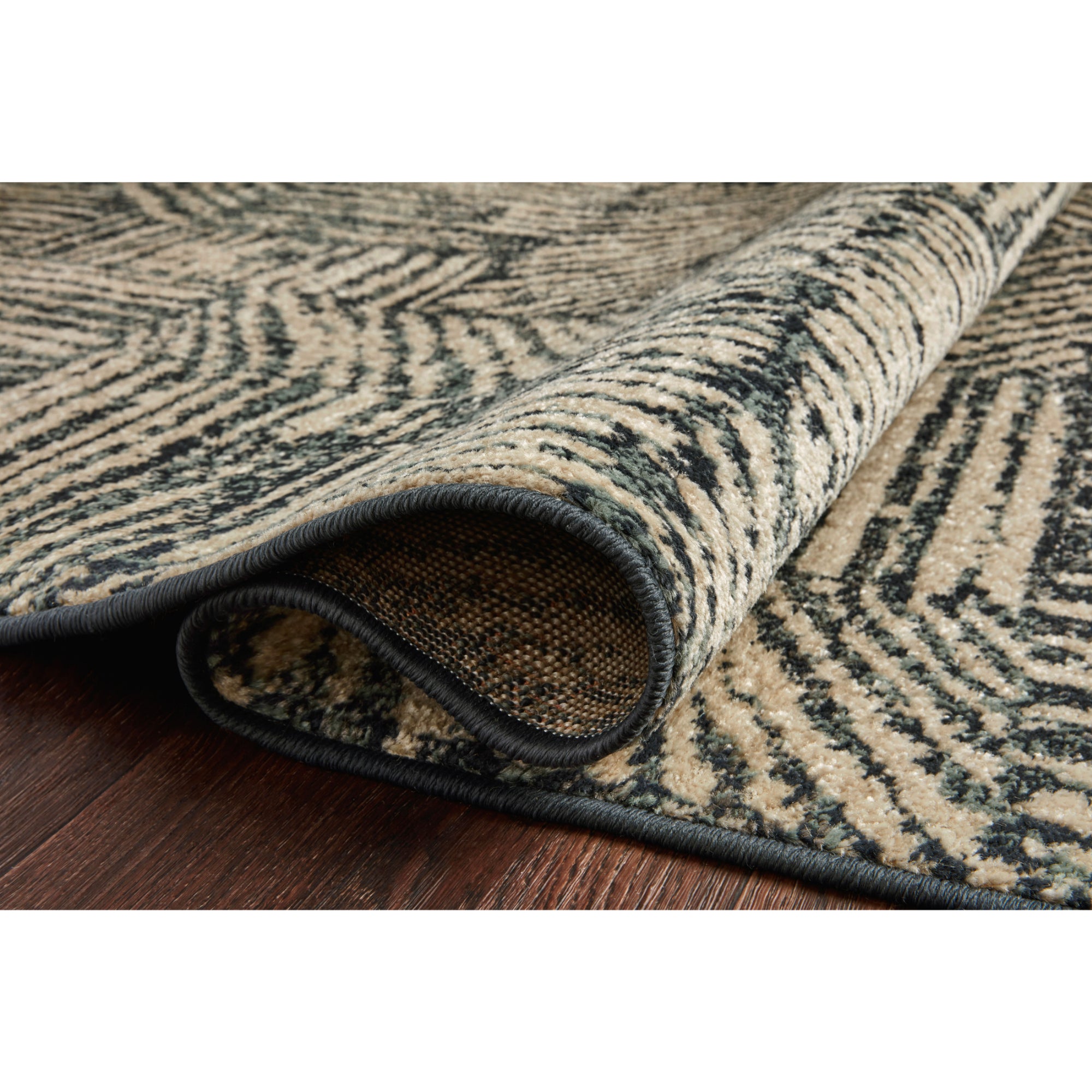 Loloi Bowery Midnight/Taupe Rug