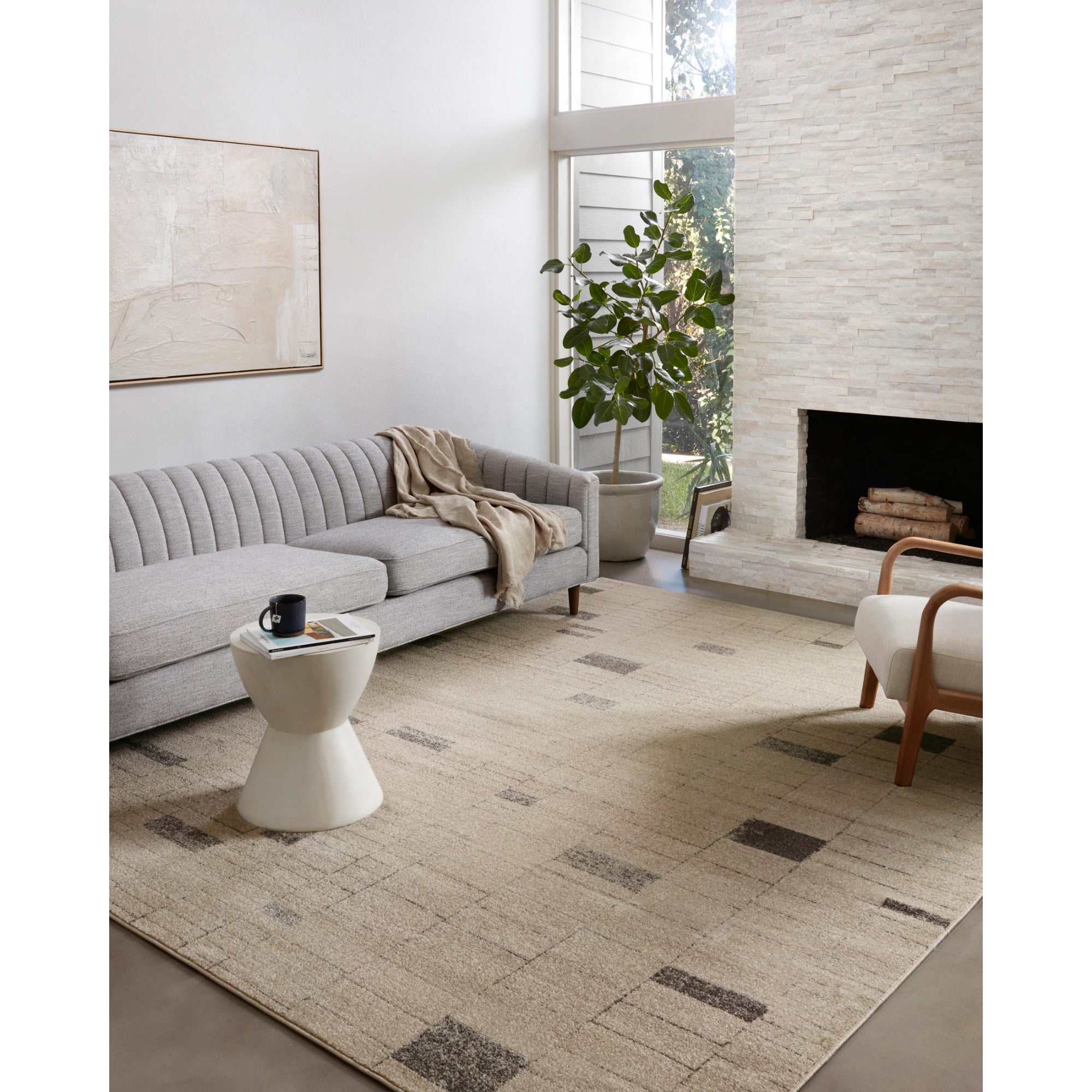 Loloi Bowery Slate/Taupe Rug