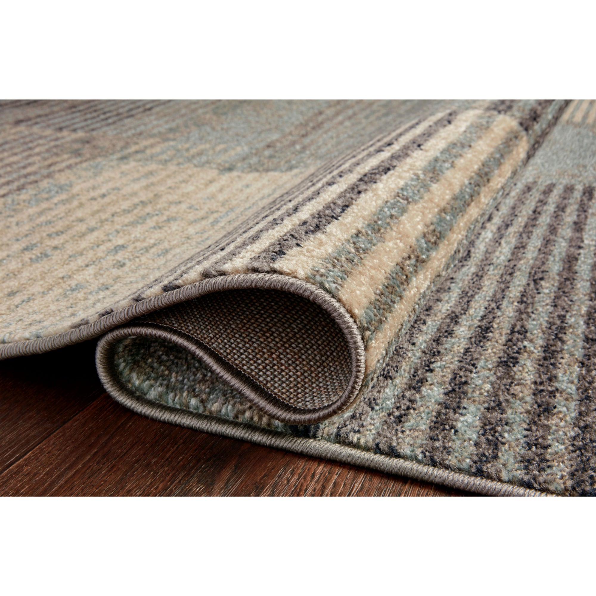 Loloi Bowery Storm/Taupe Rug