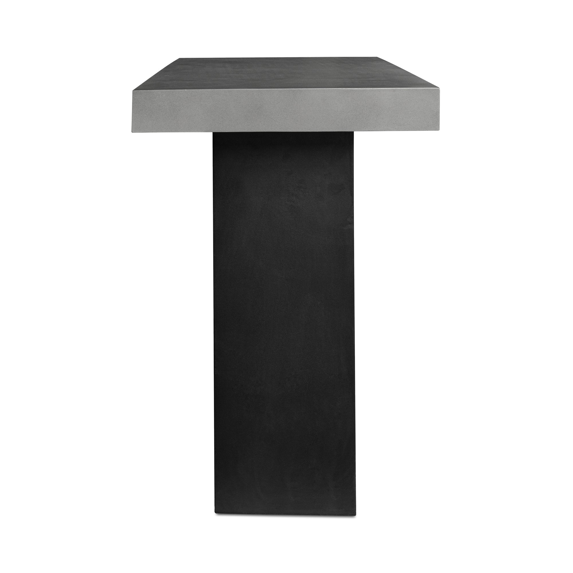 Lithic Outdoor Bar Table Dark Grey Bar Tables Moe's Four Hands, Mid Century Modern Furniture, Old Bones Furniture Company, Old Bones Co, Modern Mid Century, Designer Furniture, Furniture Sale, Warehouse Furniture Sale, Lithic Outdoor Bar Table Dark Grey Sale, https://www.oldbonesco.com/